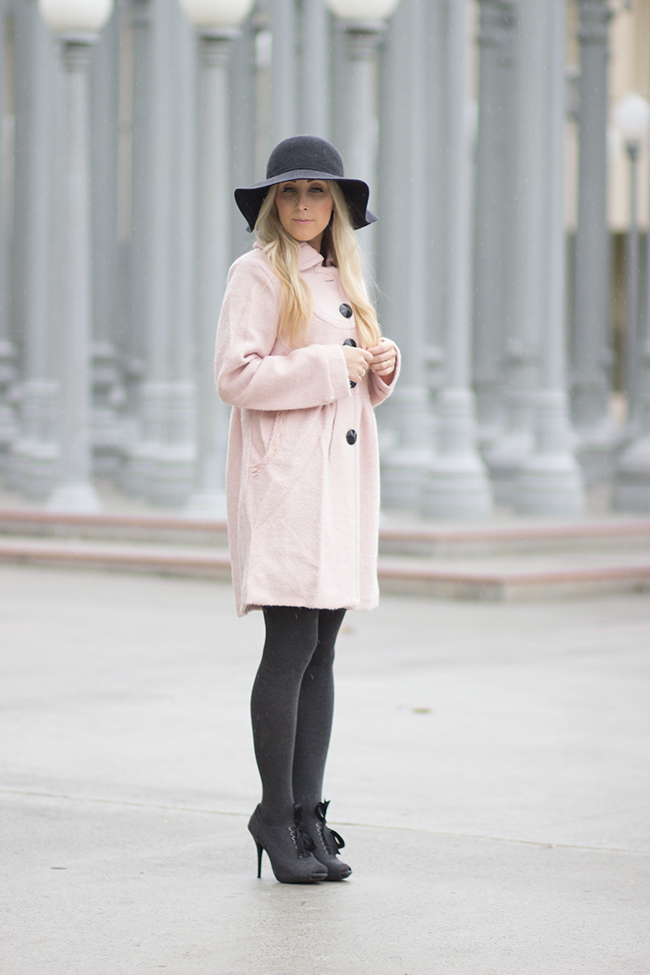 Coat: AMI Clubwear // Hat: Nordstrom