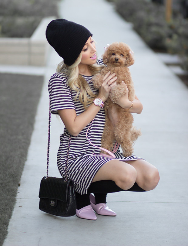 T-Shirt Dress & Shoes: Forever 21