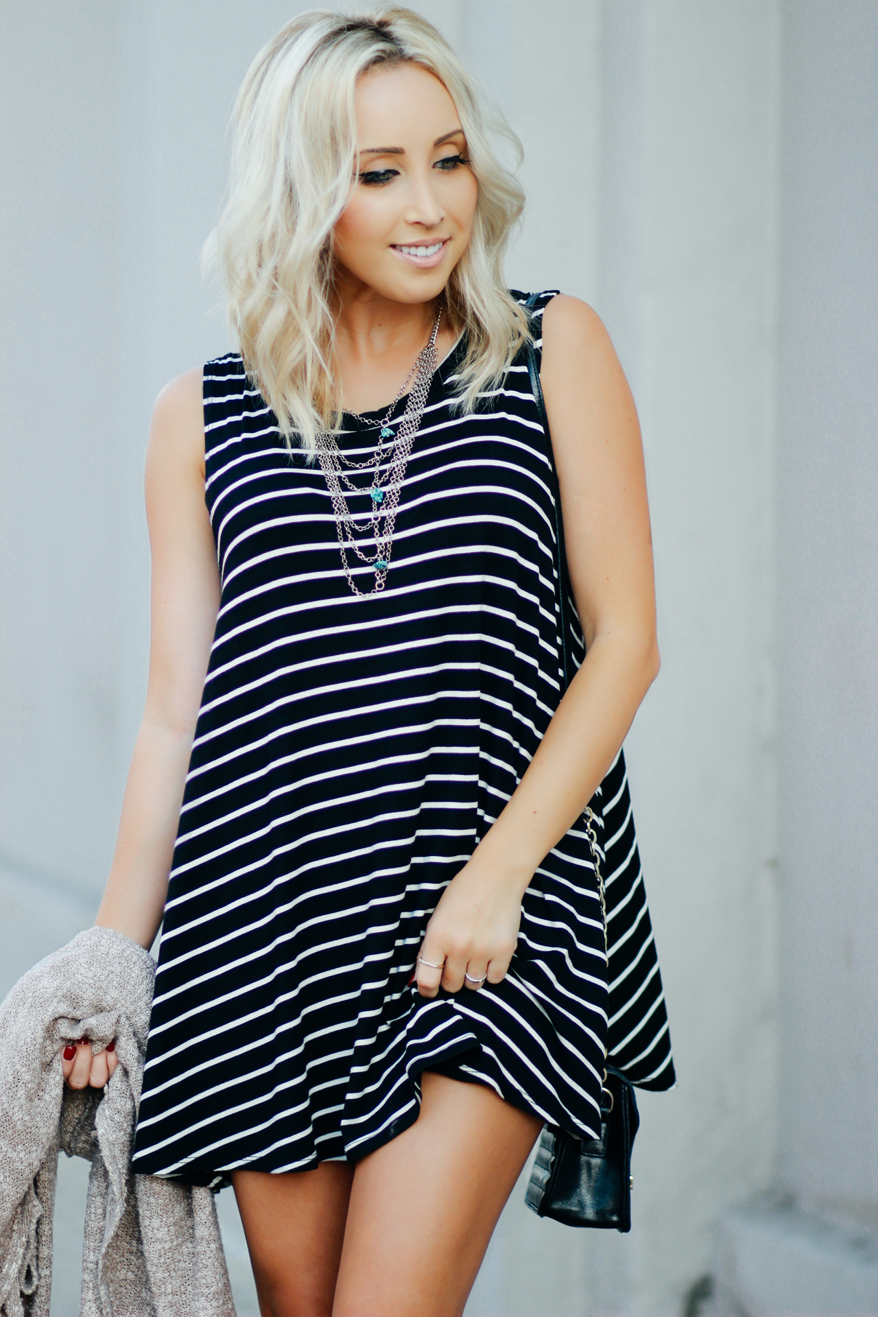 Striped Baby Doll Dress | StyledbyBlondie.com