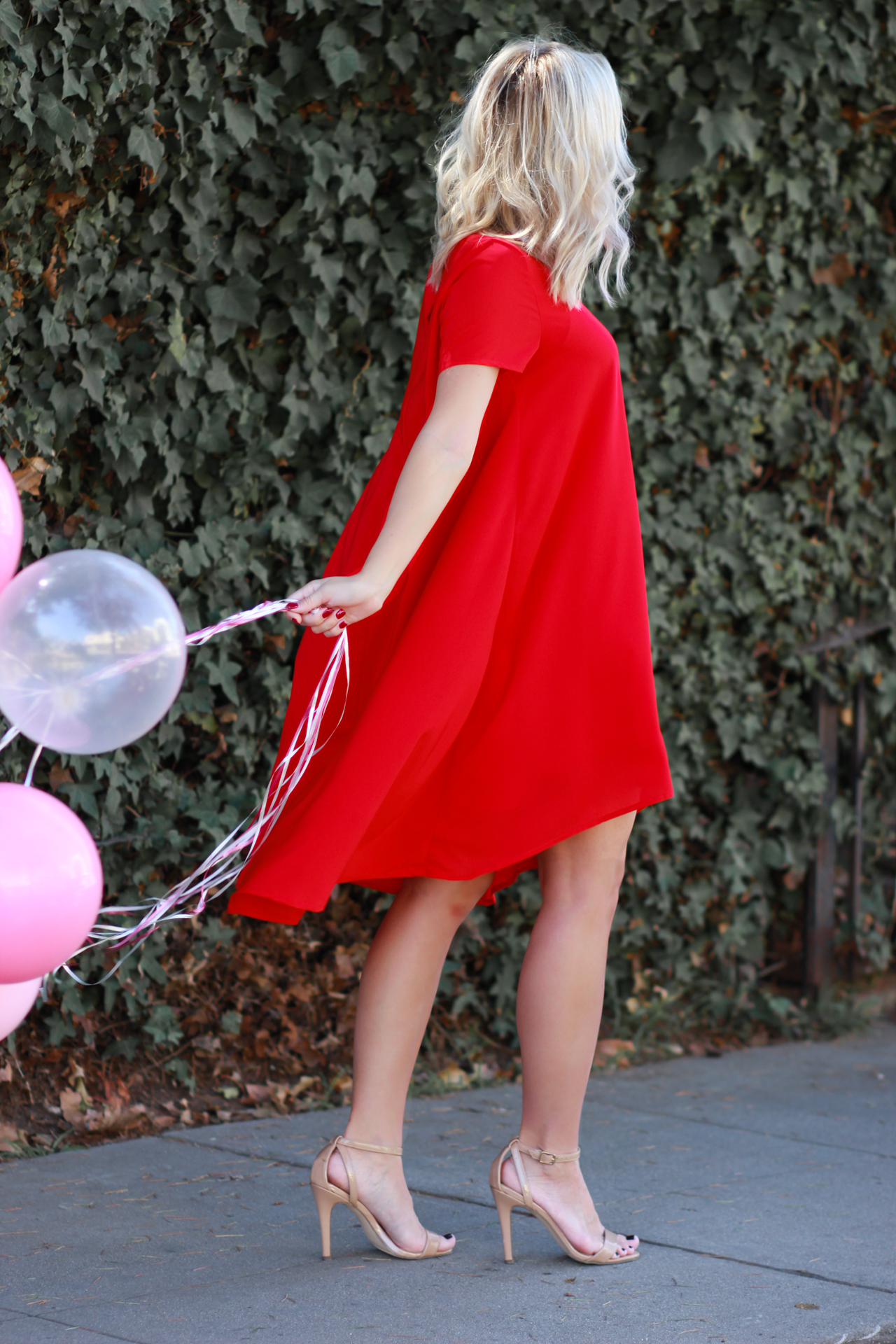 Red Dress | StyledByBlondie.com