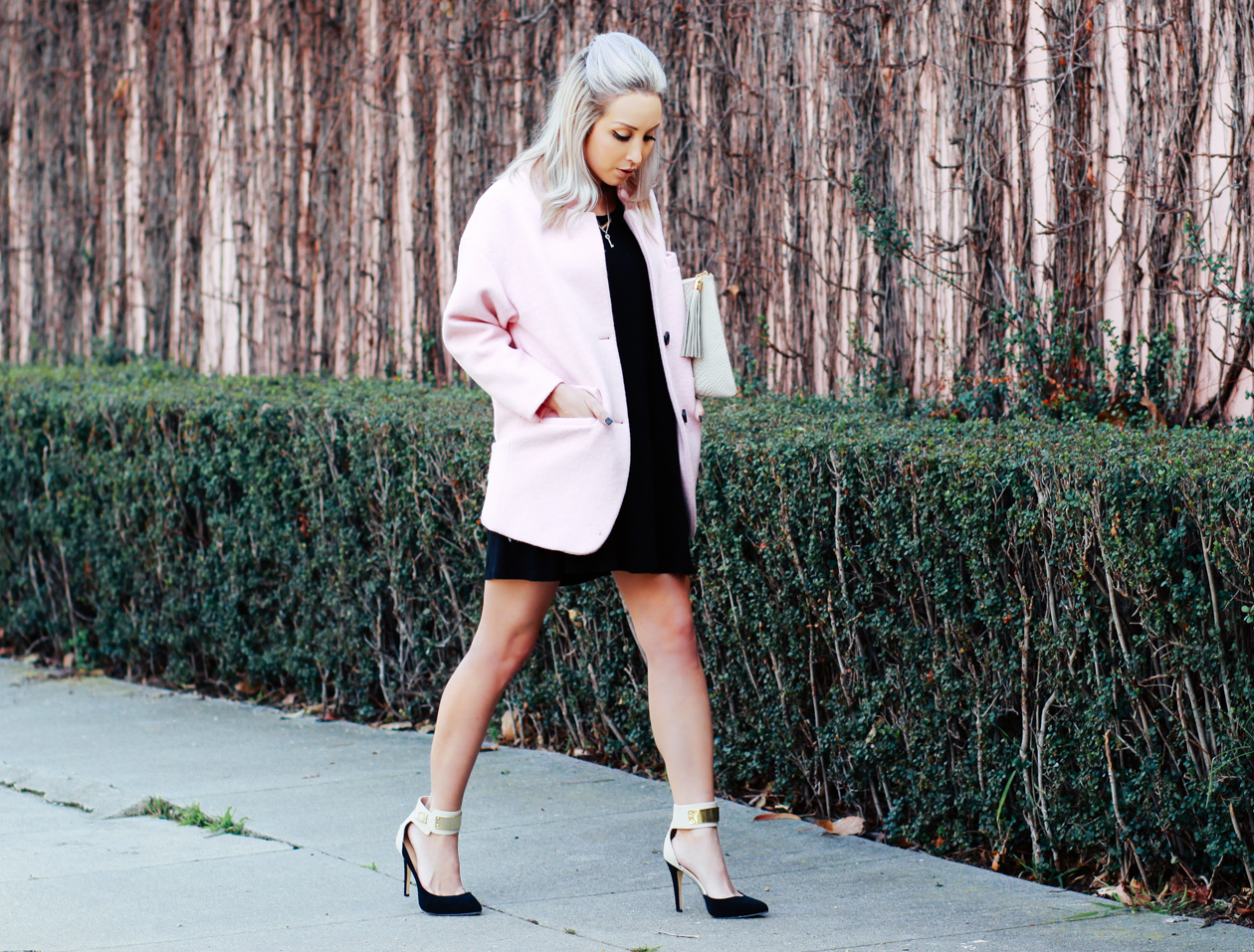 Pink Coat: Goodnight Macaroon | BlondieInTheCity.com