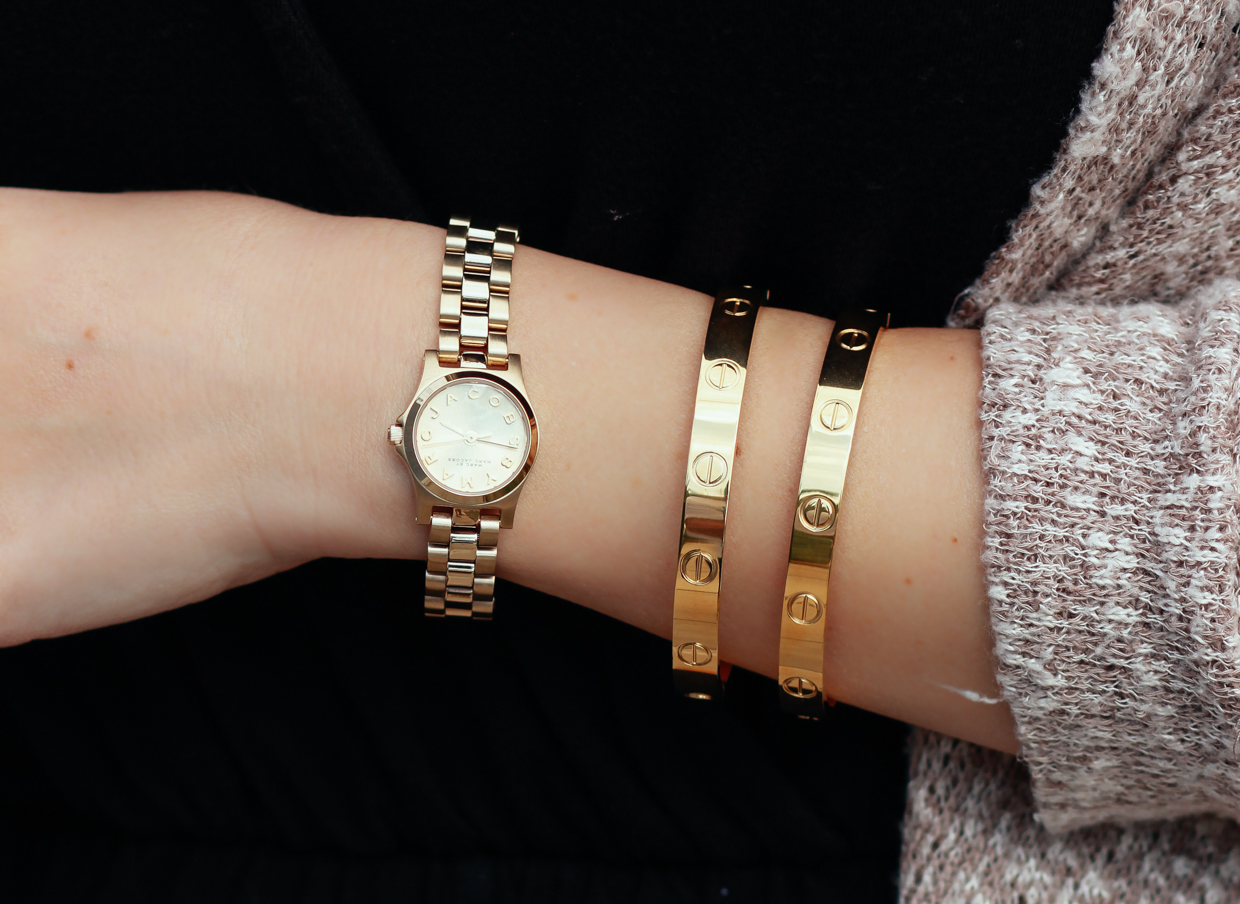 Blondie in the City| Cartier Inspired Bracelets