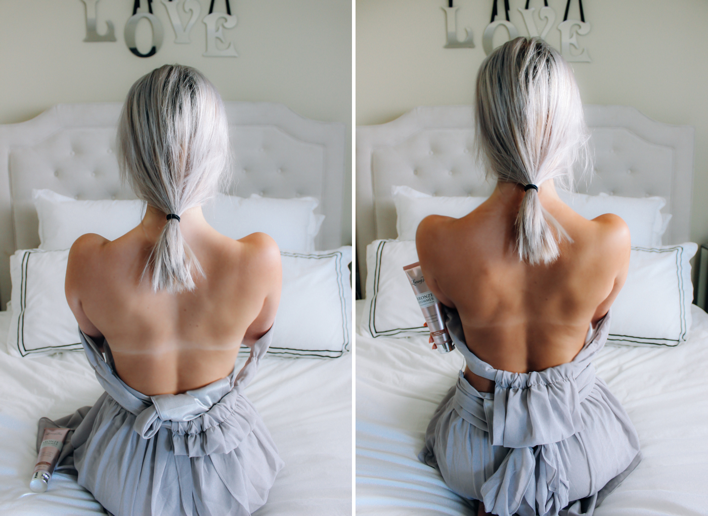 Blondie in the City | The Perfect Summer Glow with @lovingtan | Before & After 