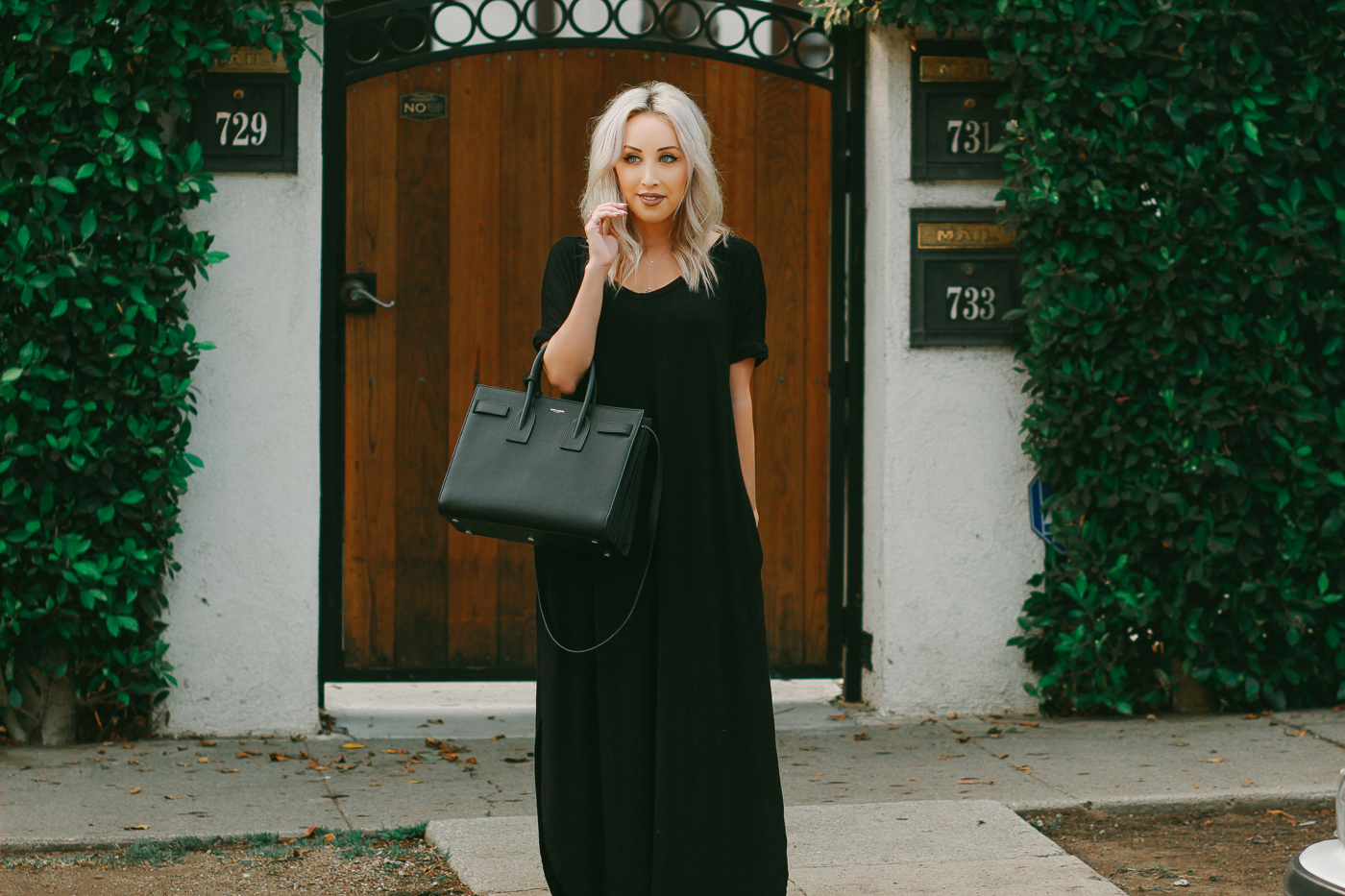 Blondie in the City | Black Maxi Dress w/ Pockets | Comfiest Maxi Dress, Ever