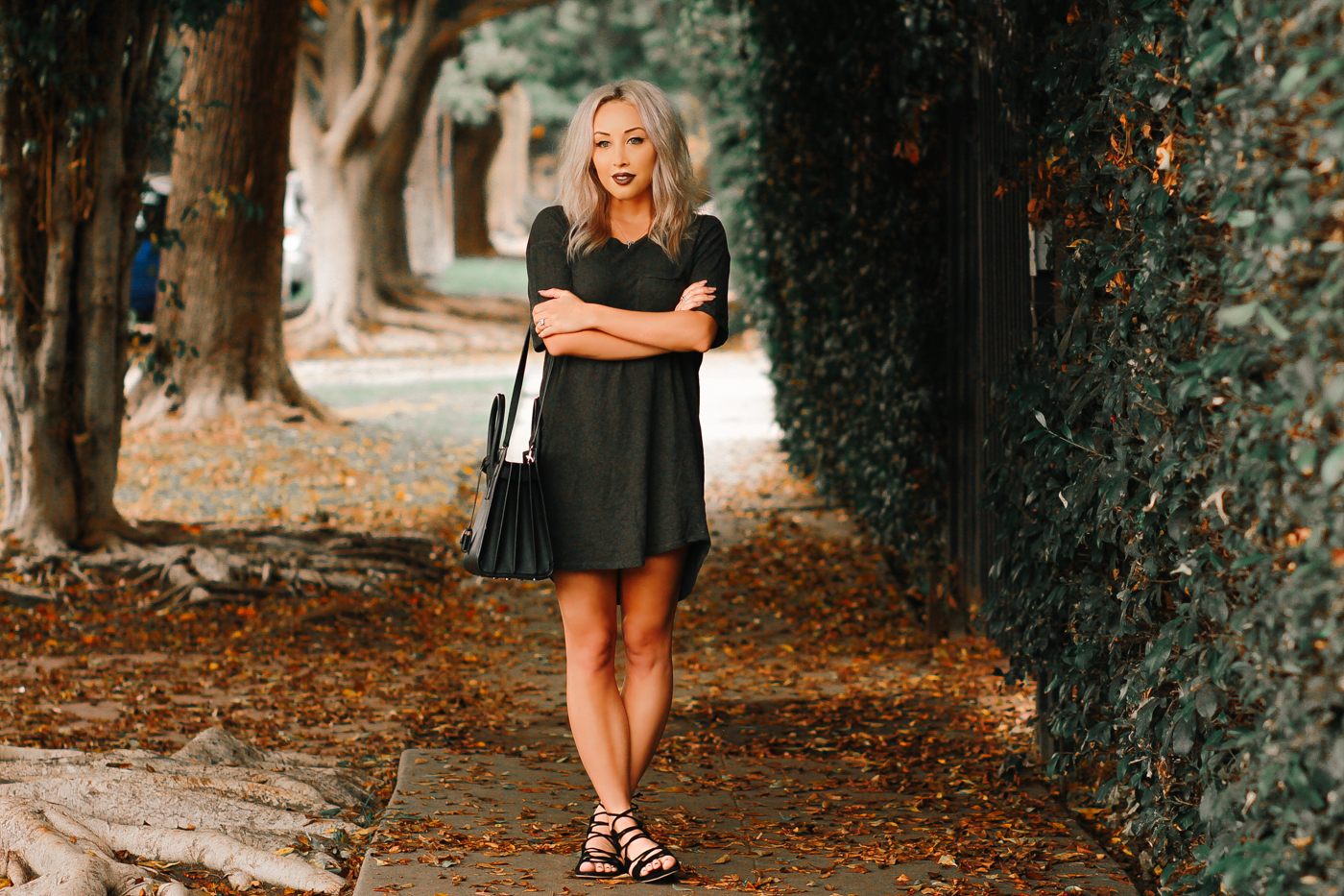 Blondie in the City | Men's Tee as a Women's T-Shirt Dress from @UrbanOutfitters