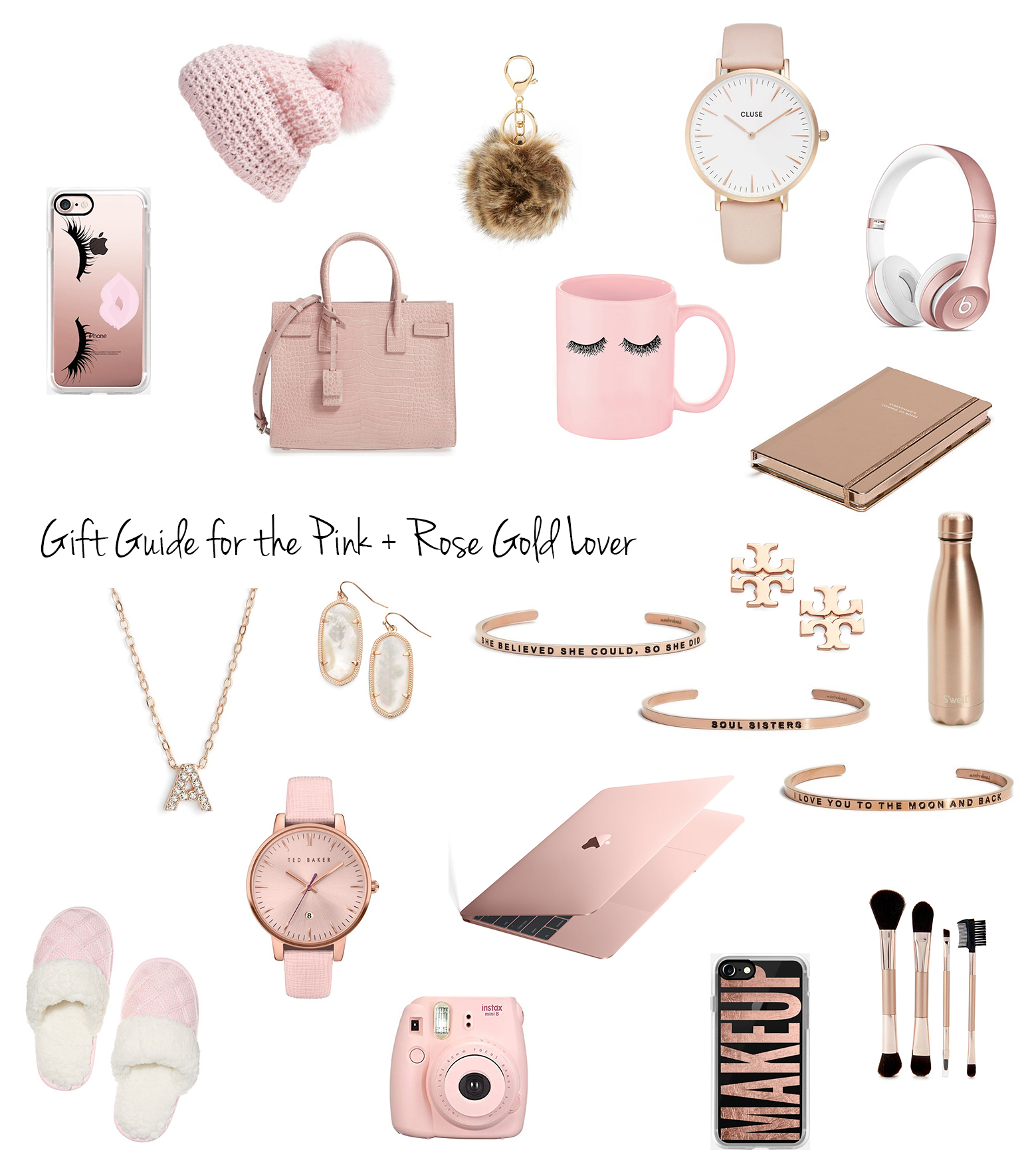 Blondie in the City | Gift Guide For The Pink + Rose Gold Lover | Holiday Gift Guide | Rose Gold Gifts