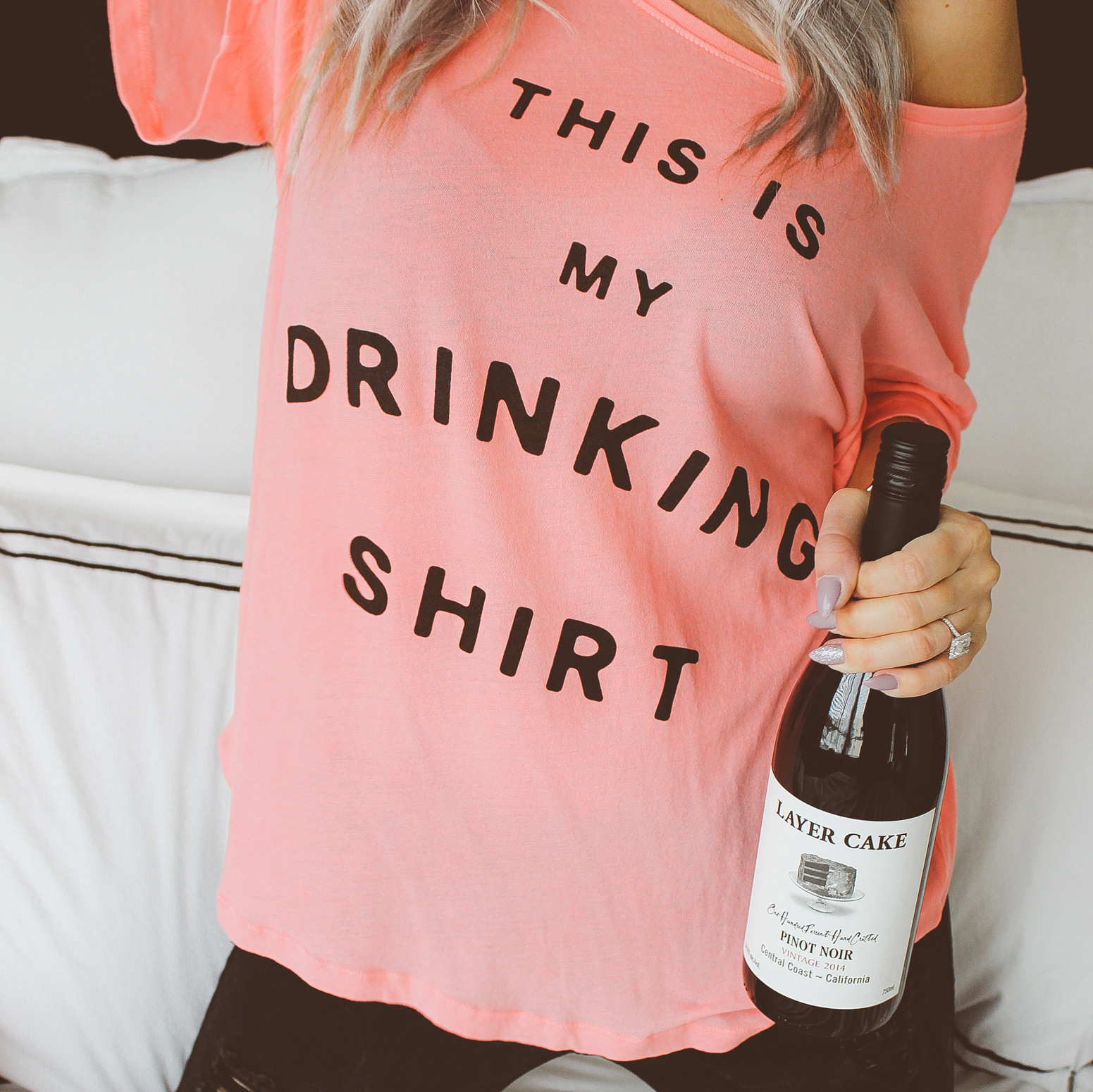 Blondie in the City | This is My Drinking Shirt by @wildfoxcouture