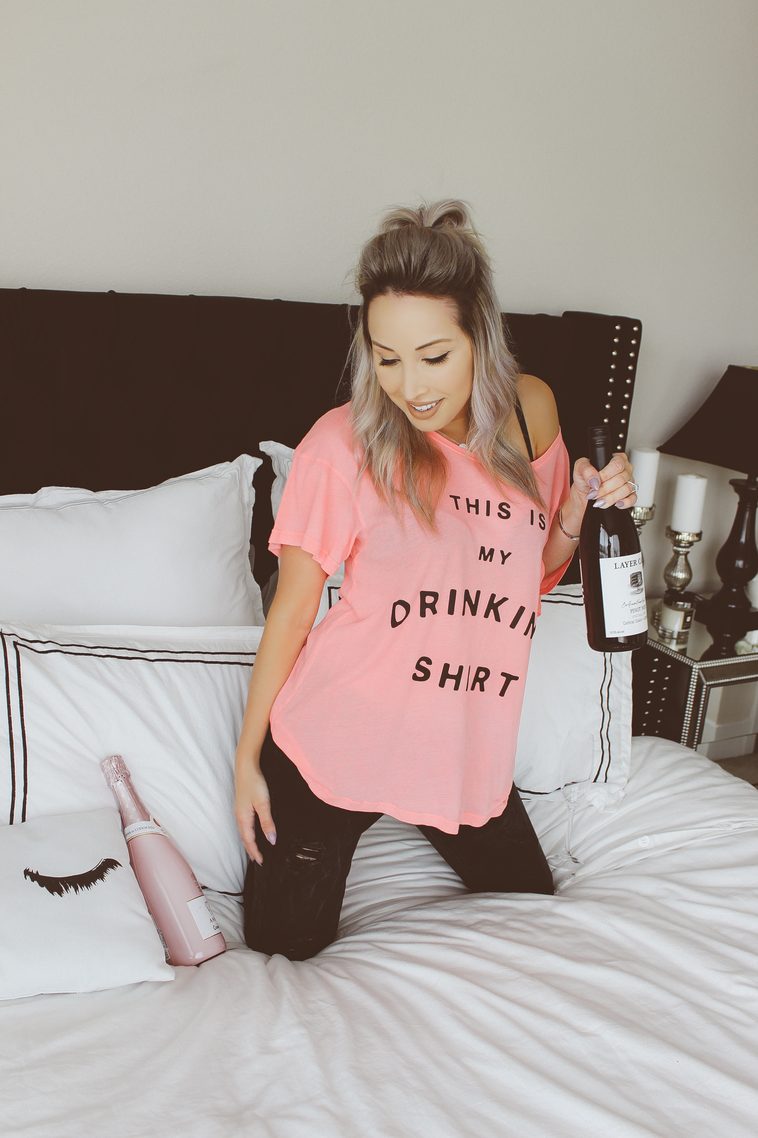 Blondie in the City | This is My Drinking Shirt by @wildfoxcouture