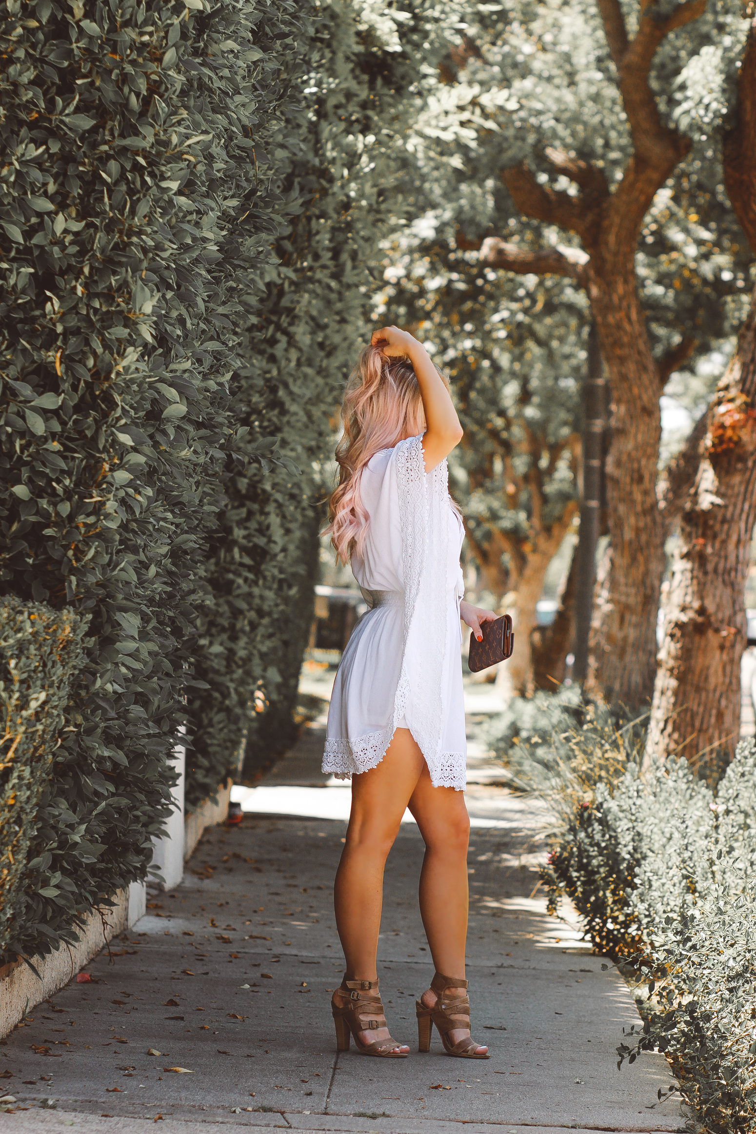 Blondie in the City | White Crochet Boho Bridal Dress