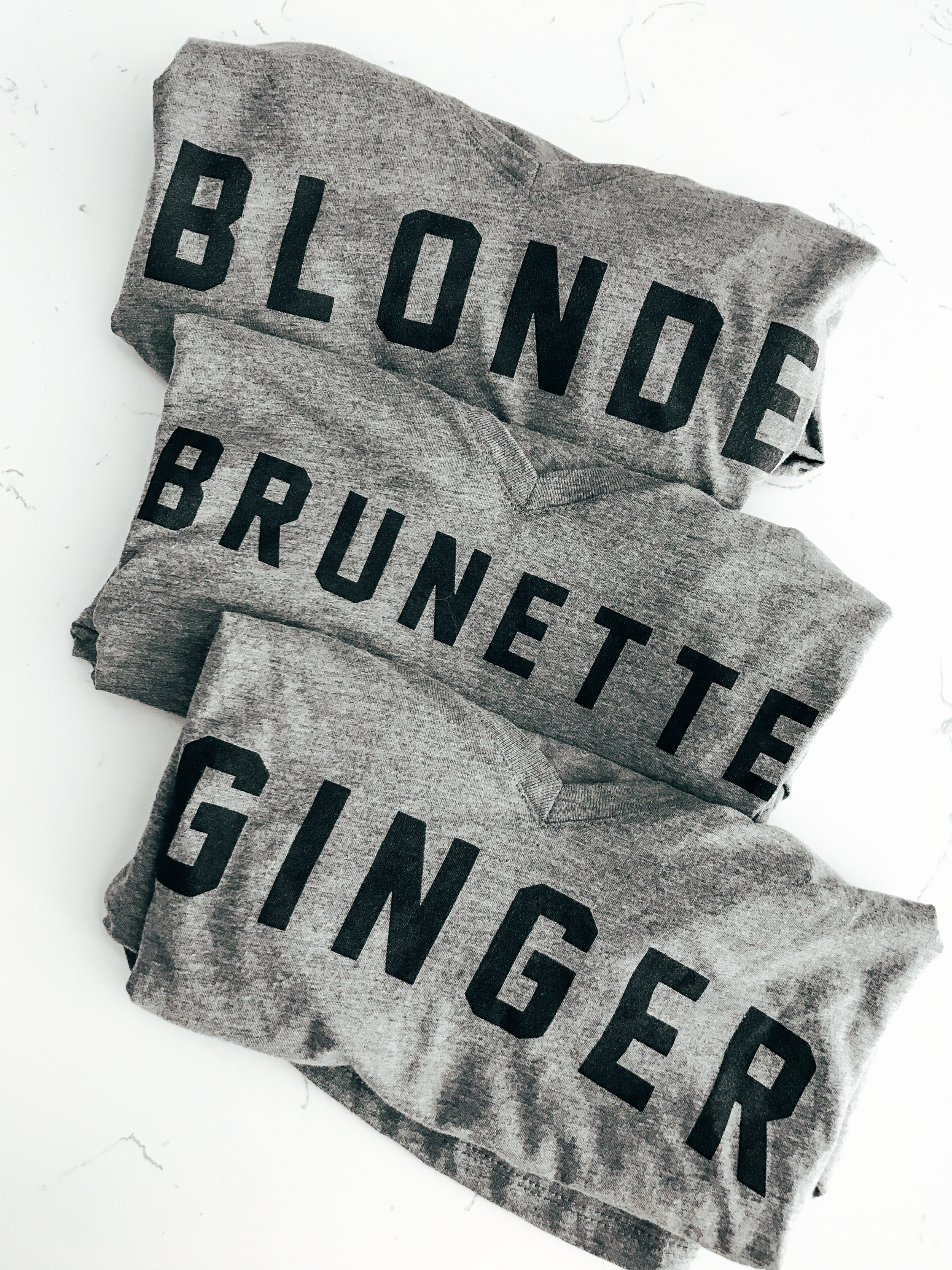 Blondie in the City | Blonde, Brunette, & Ginger BFF Tee's | Cute Girly Tee