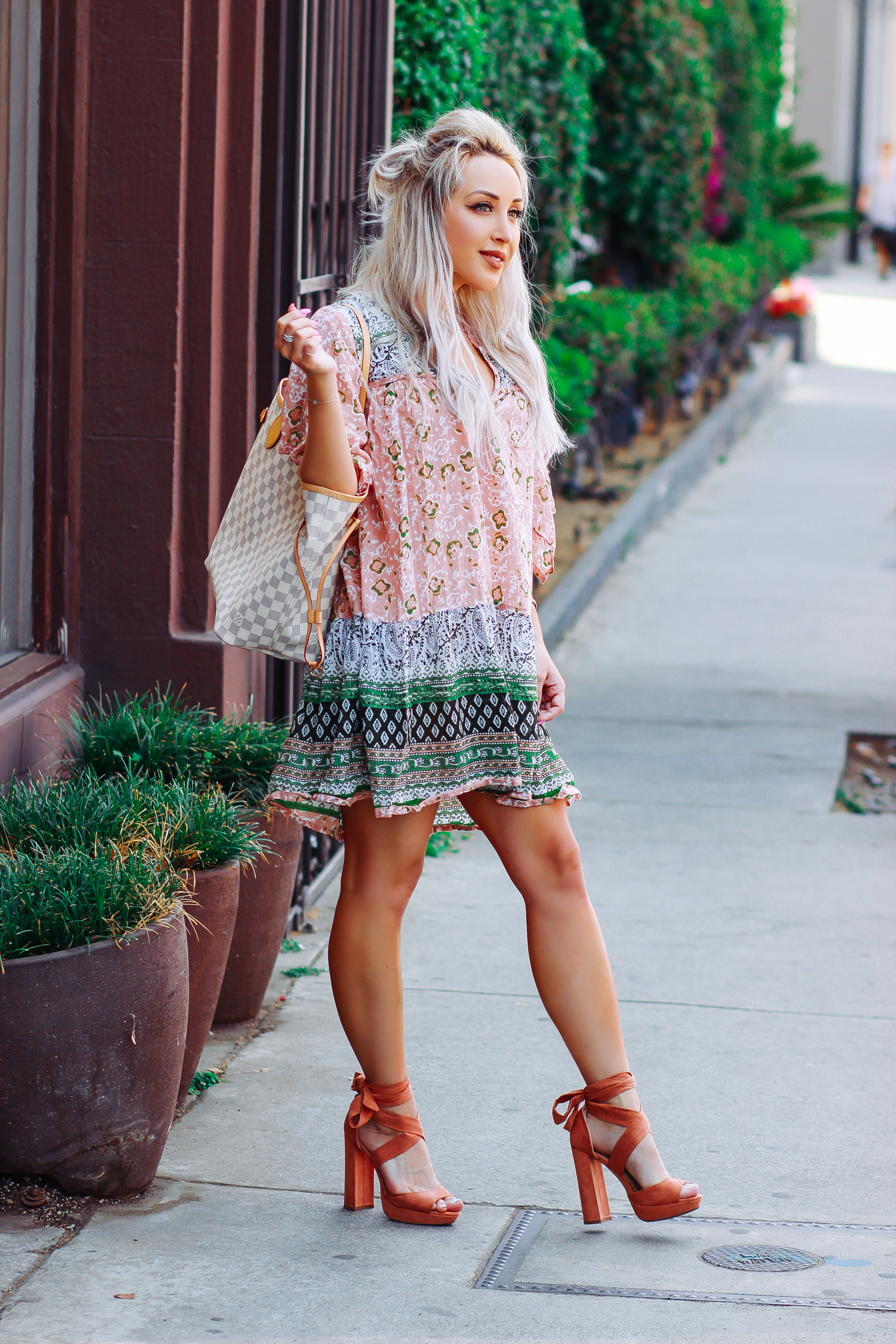 Blondie in the City | Boho Style Dress @LavishGOLD