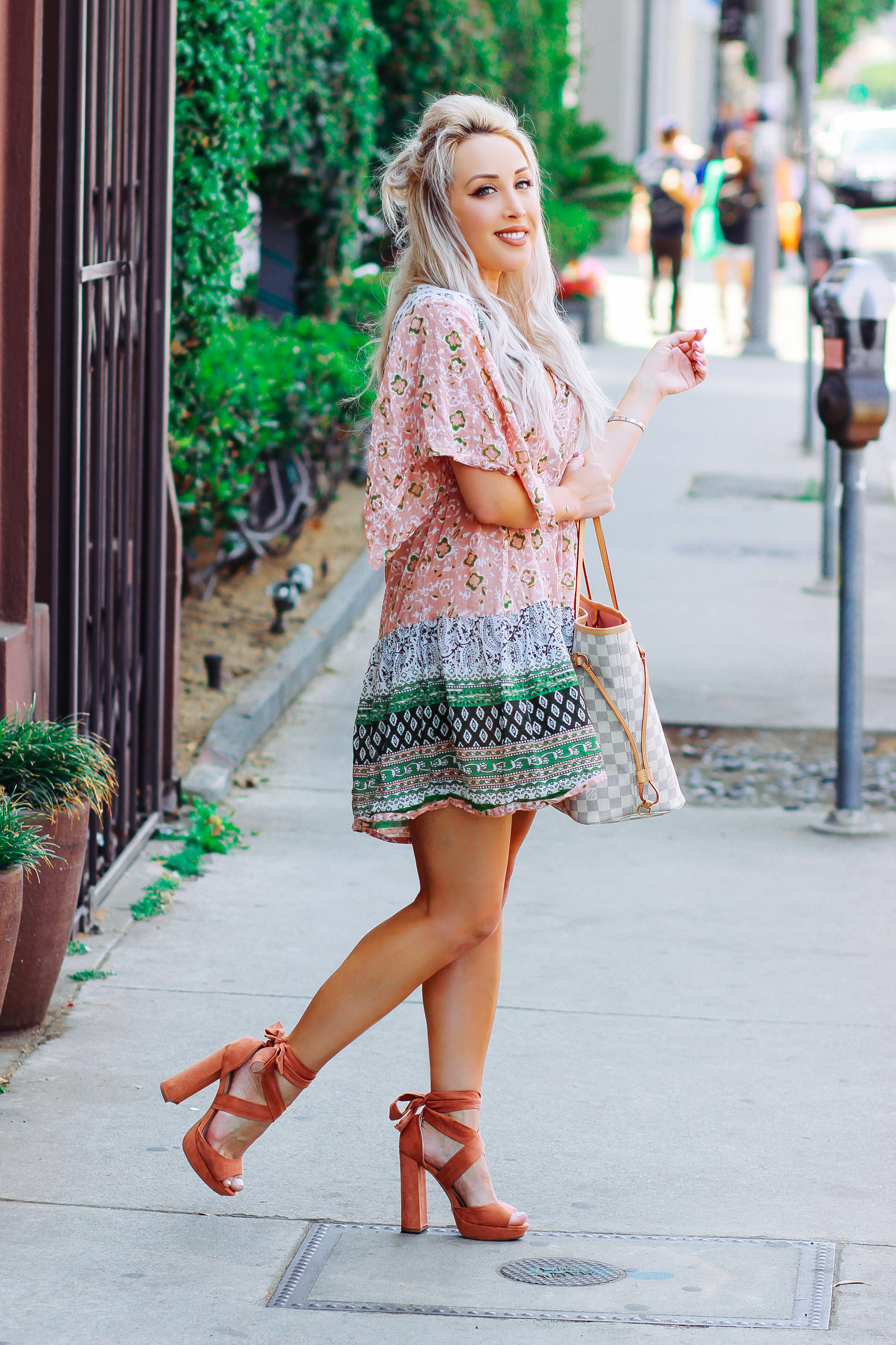 Blondie in the City | Boho Style Dress @LavishGOLD