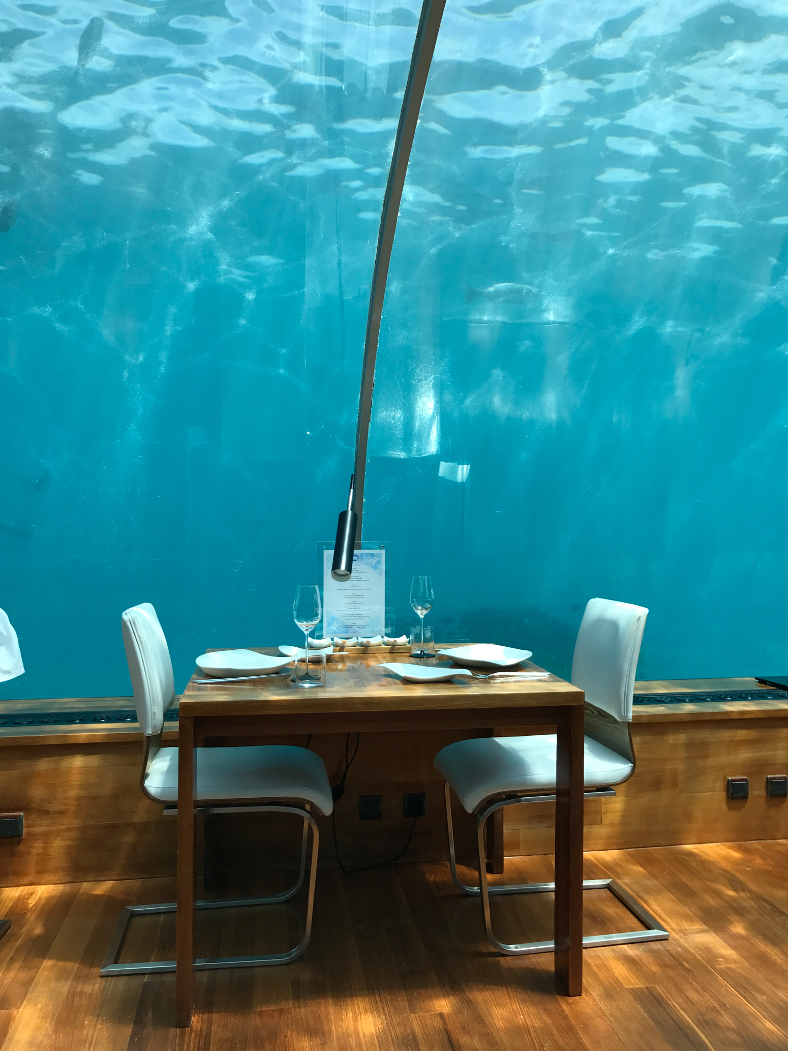 The Underwater Restaurant in Maldives | Blondie in the City
