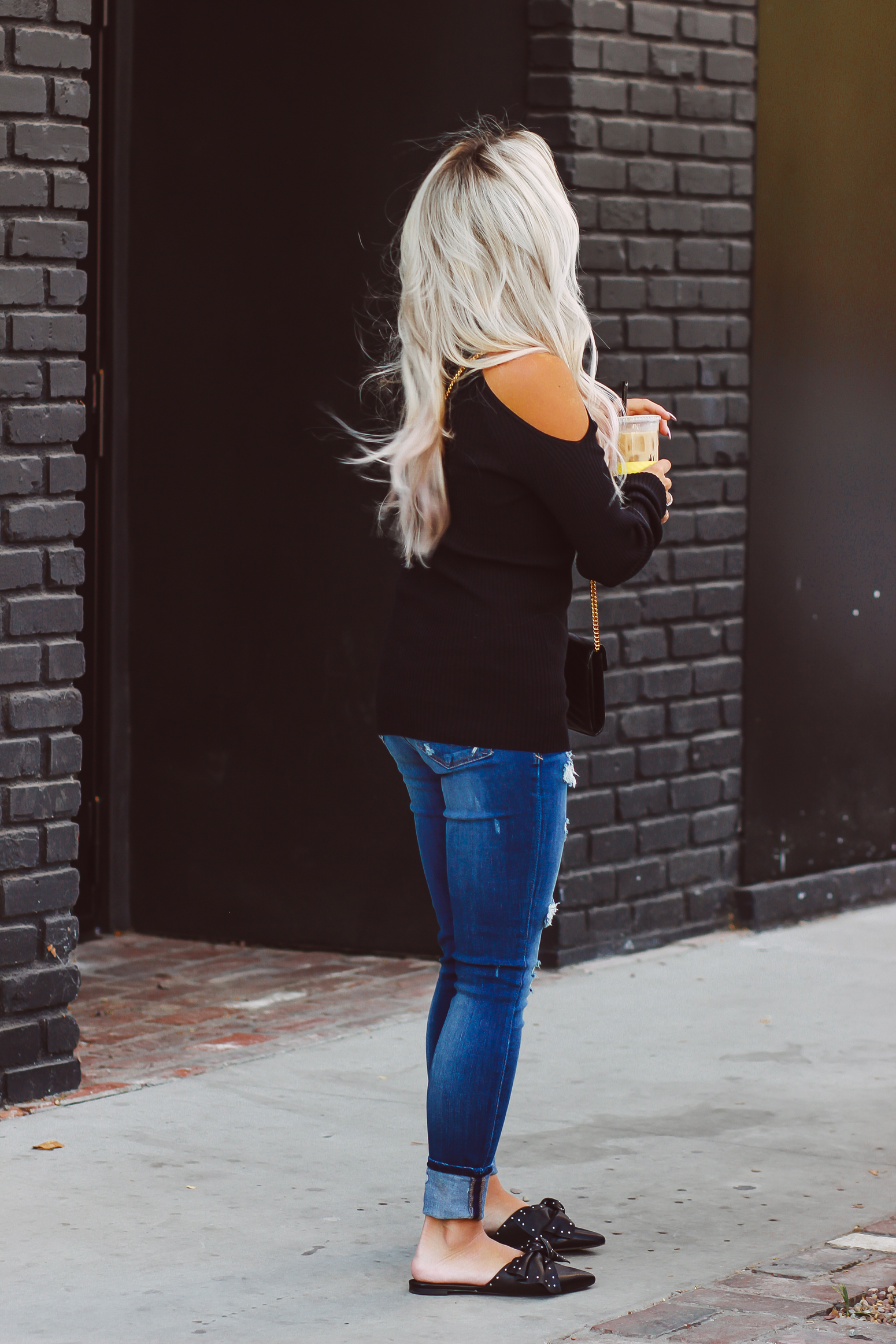 Blondie in the City | Fall Fashion Inspo | YSL | Sweater Weather