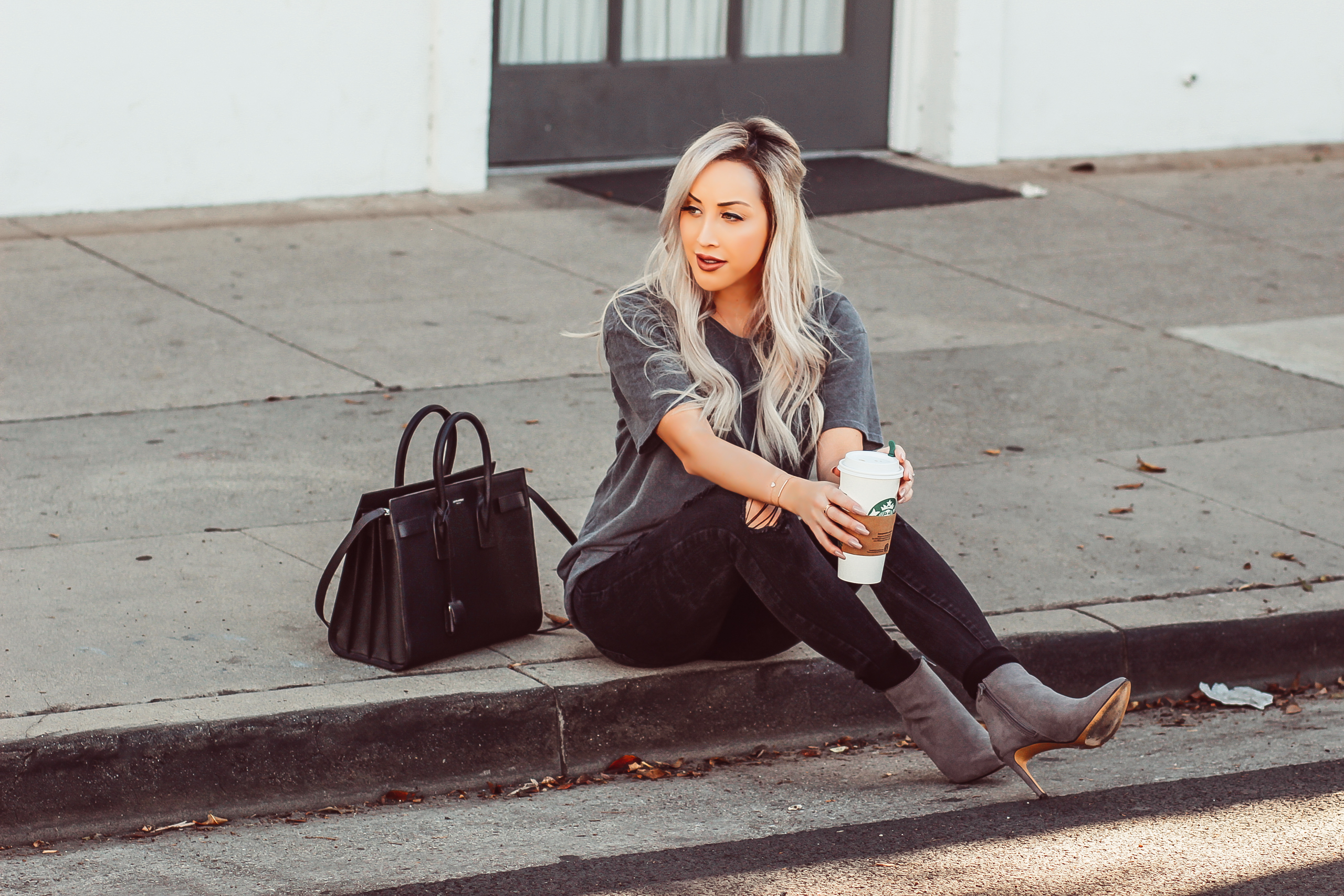 Men's Urban Outfitters Tee for an Girly/Edgy Look | Blondie in the City by Hayley Larue