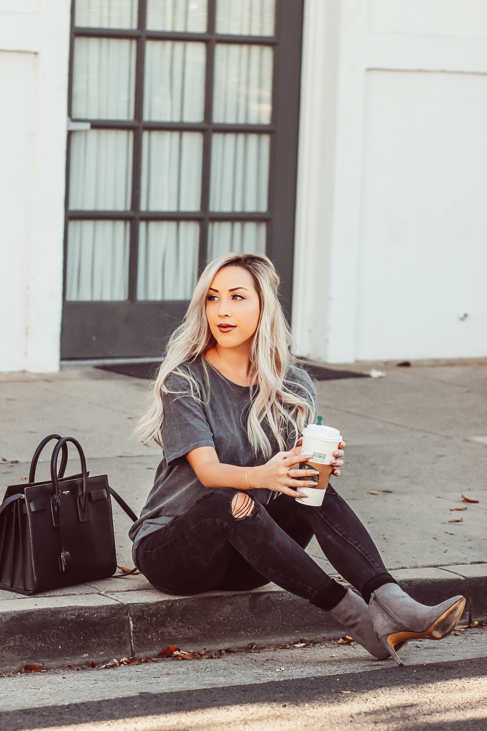 Men's Urban Outfitters Tee for an Girly/Edgy Look | Blondie in the City by Hayley Larue