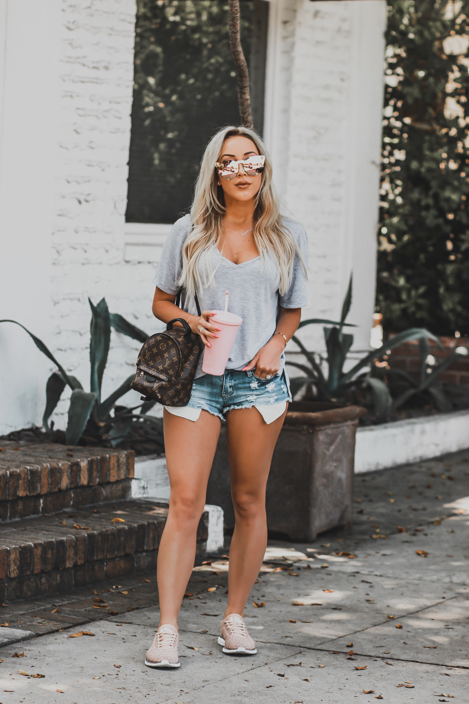 Rose Gold APL's | Rose Gold Sunglasses | Blondie in the City by Hayley Larue