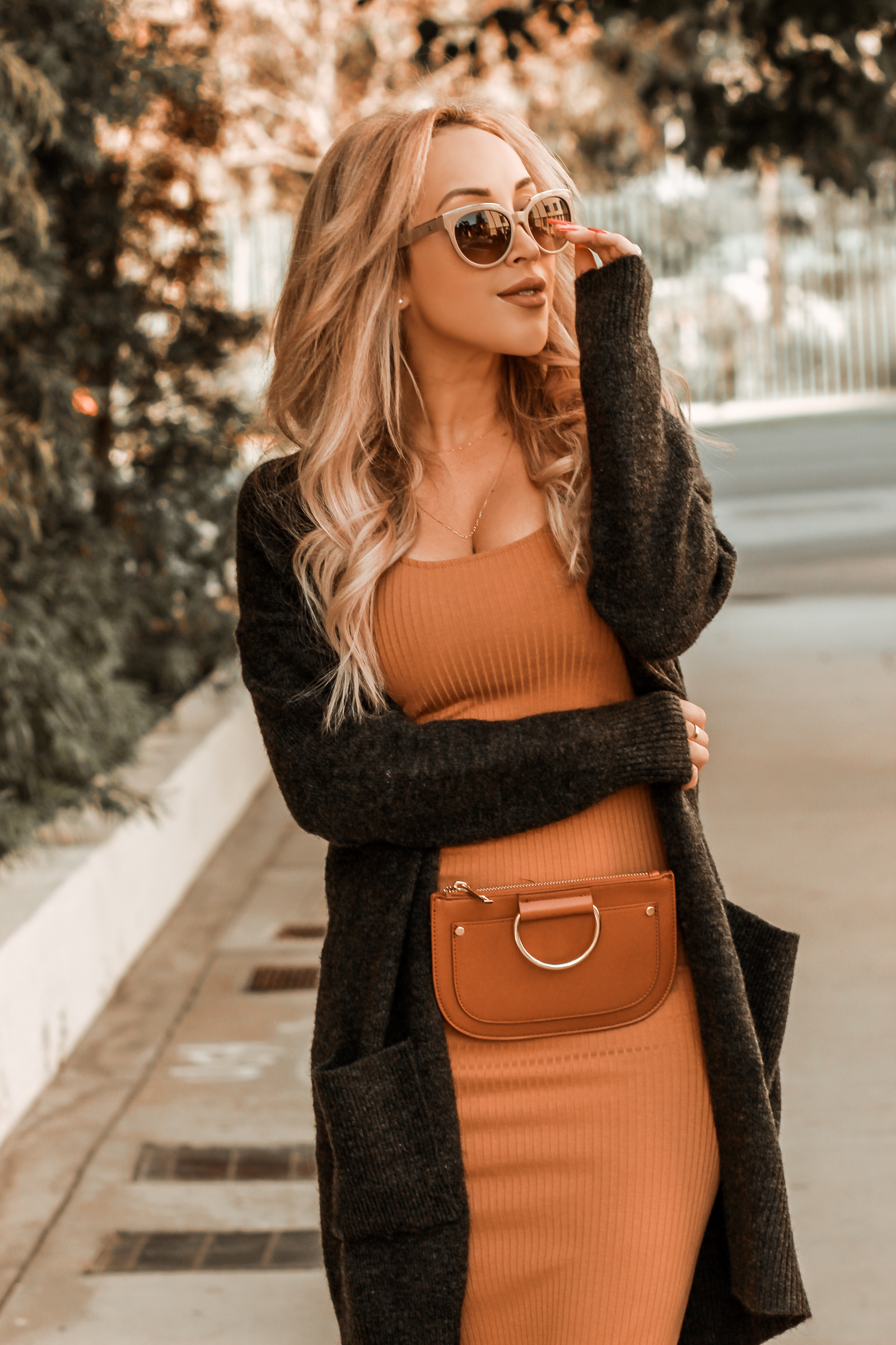 Thanksgiving Outfit Inspo | Fall Fashion | Forever 21 | Pumpkin Orange | Blondie in the City by Hayley Larue