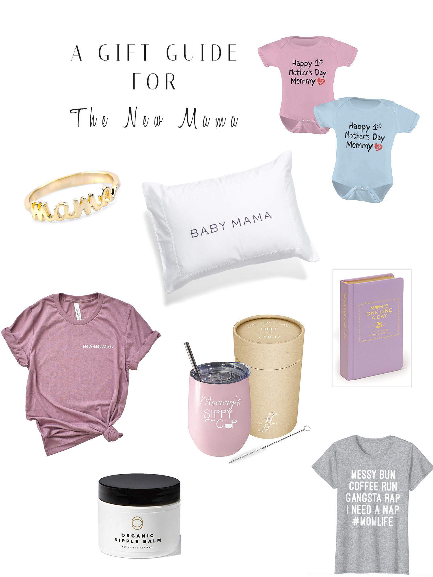 Mother's Day Gift Guide | The New Mama | Baby Mama  | Blondie in the City by Hayley Larue
