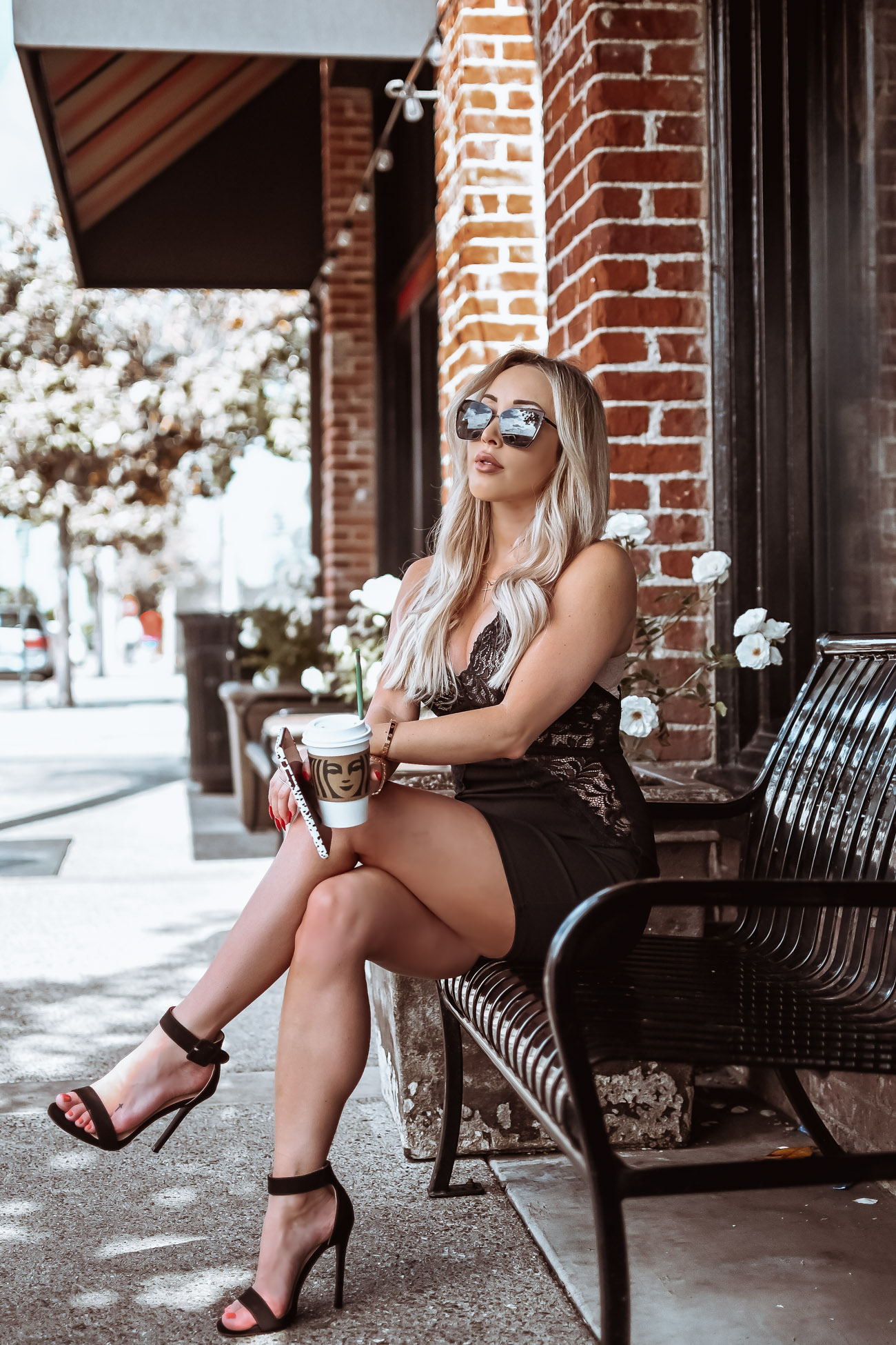 Lace Little Black Dress | Night Out Dress | Blondie in the City by Hayley Larue