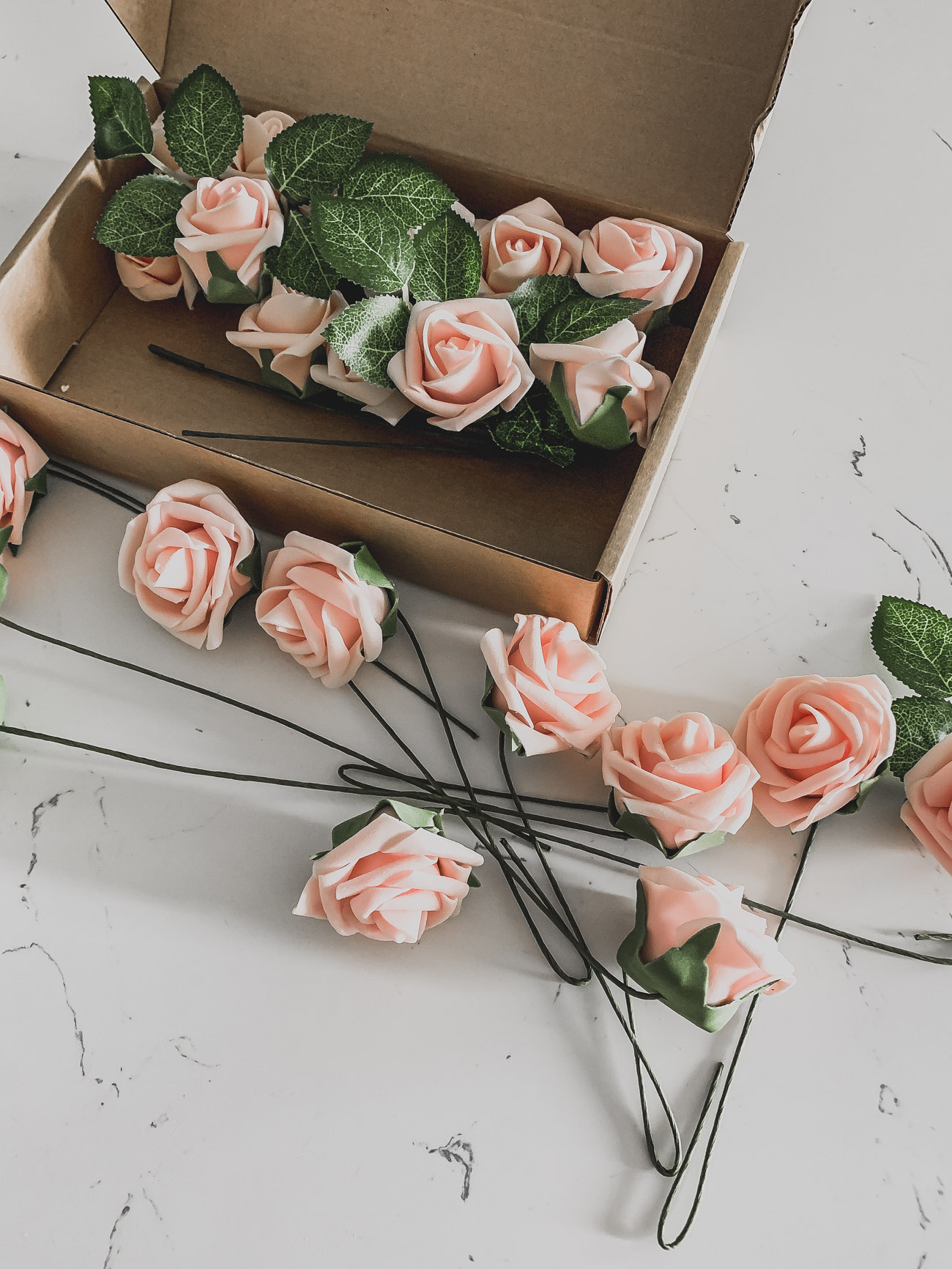 Faux Flowers for Decor | House Flowers | Blondie in the City by Hayley Larue