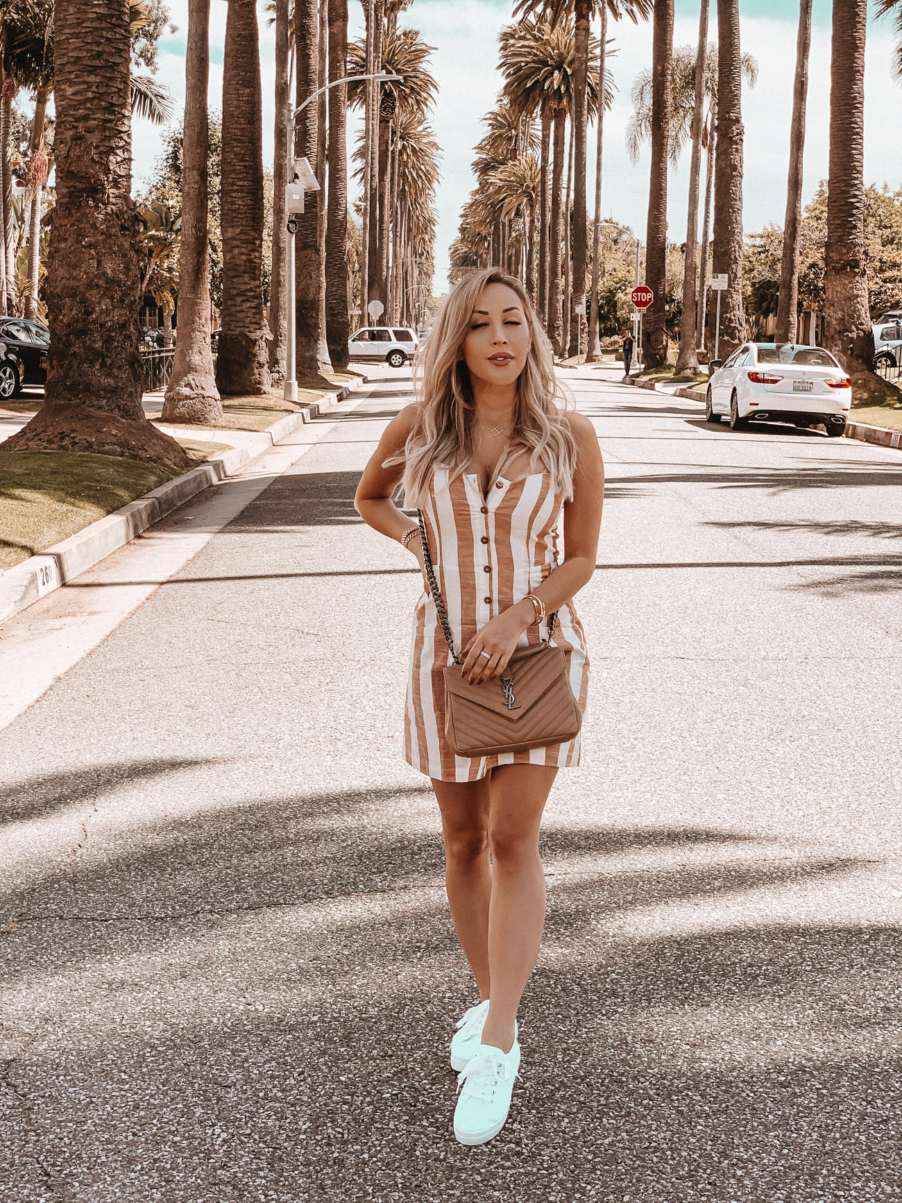Palm Trees | Los Angeles | Fashion Blogger | Summer Style | Photo inso | Blondie in the City by Hayley Larue