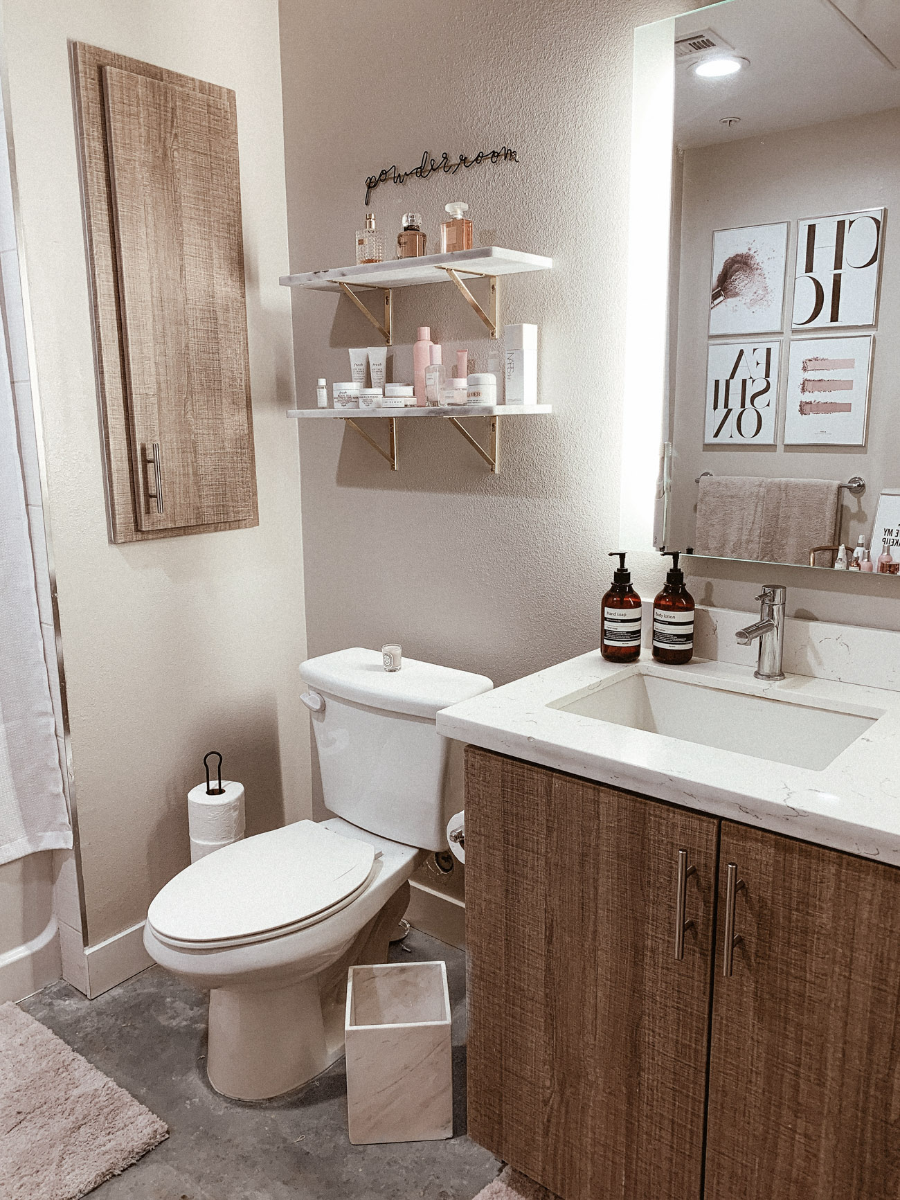 My Apartment Bathroom Decor Blondie, Bathroom Set Ideas For Apartments