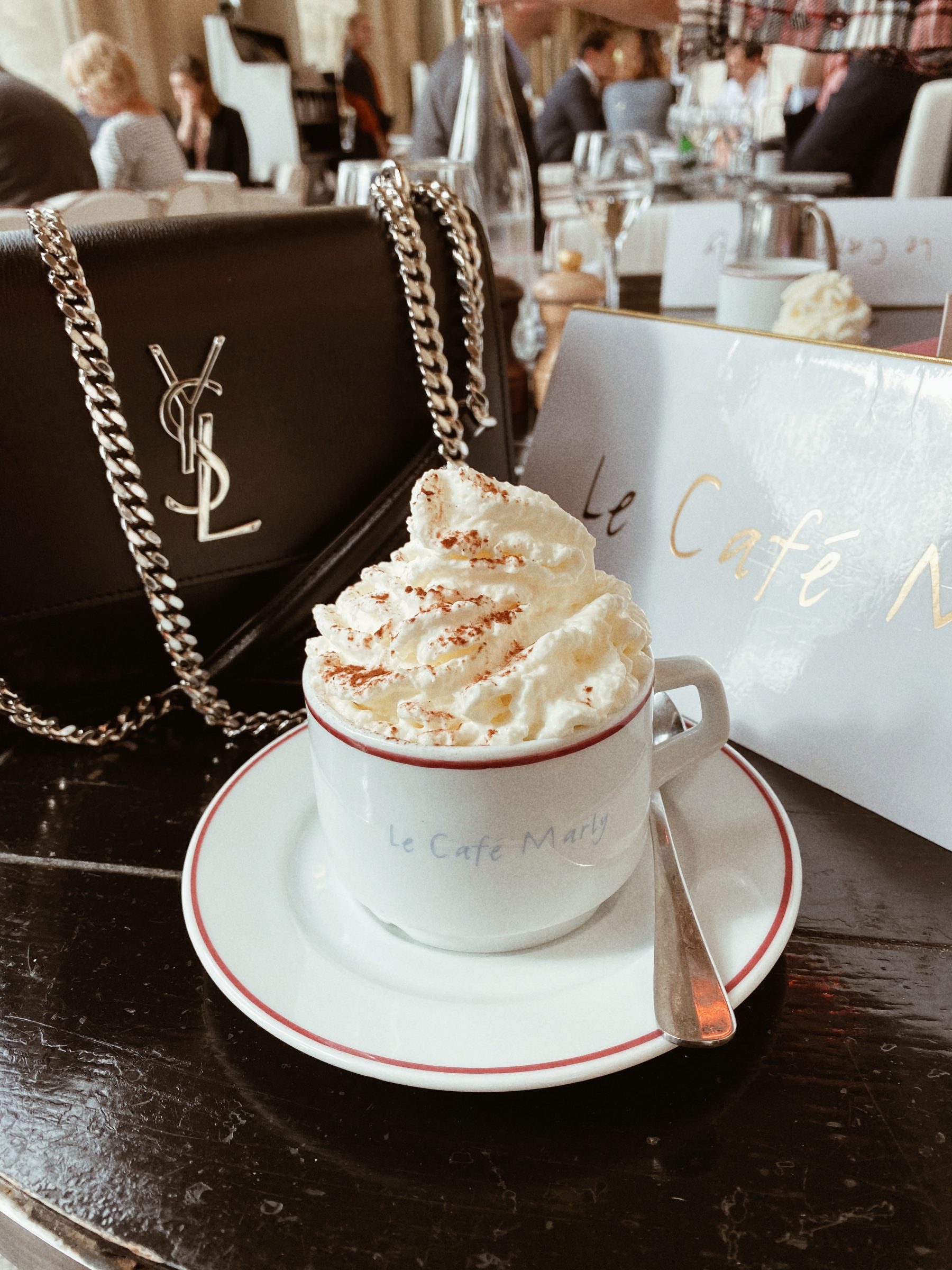 Cafes To Visit in Paris | Paris Cafes | Le Cafe Marly | Blondie in the City by Hayley Larue