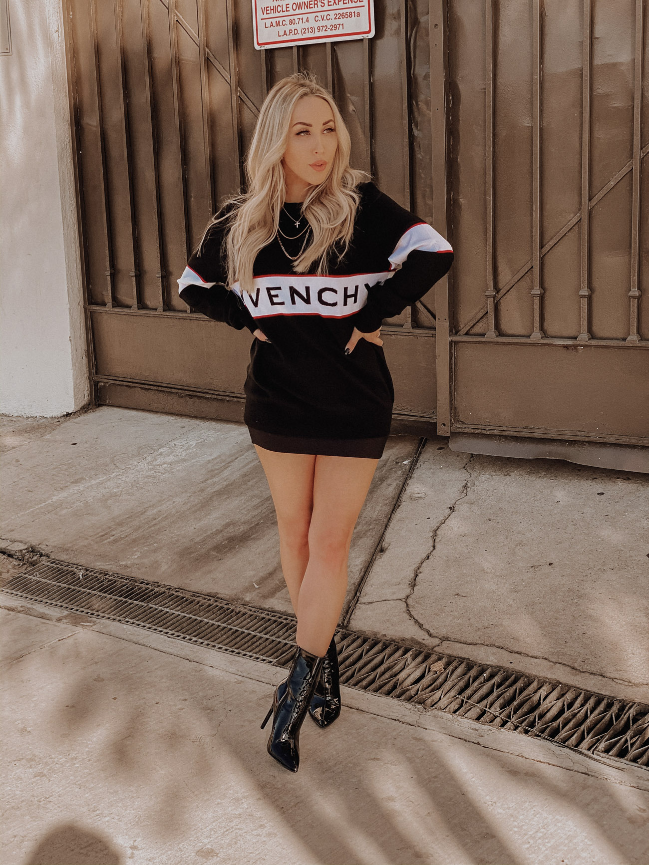 Givenchy Sweater | Oversized Sweater | Street Style | Blonde | Blondie in the City by Hayley Larue