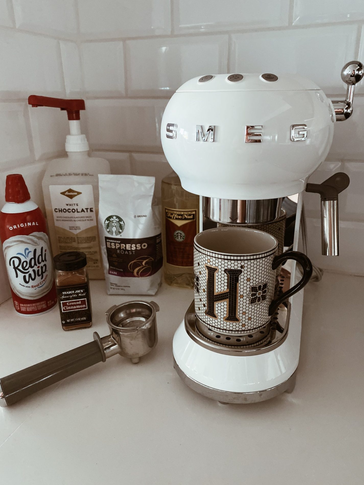 Make My Starbucks Order From Home | Coffee | Smeg Machine | Blondie in the City by Hayley Larue