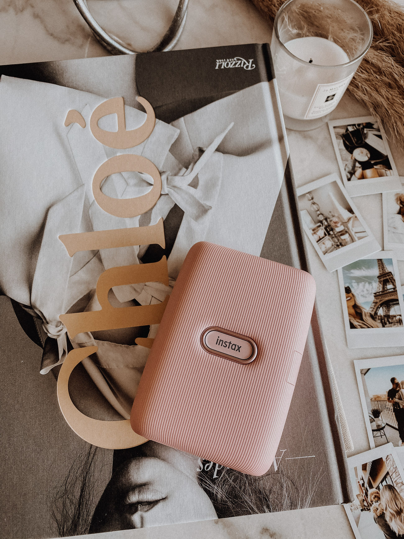 Instant Mini Polaroids from iPhone | Pink Fujifilm | Blondie in the City by Hayley Larue