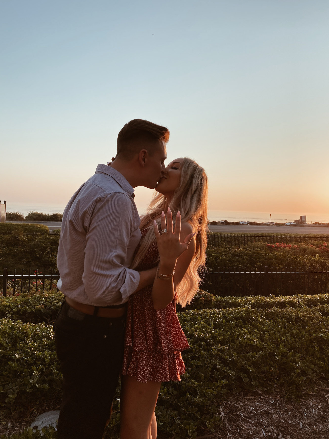 Engaged | Hayley Larue Engagement | Proposal | Couple Photos | Blondie in the City