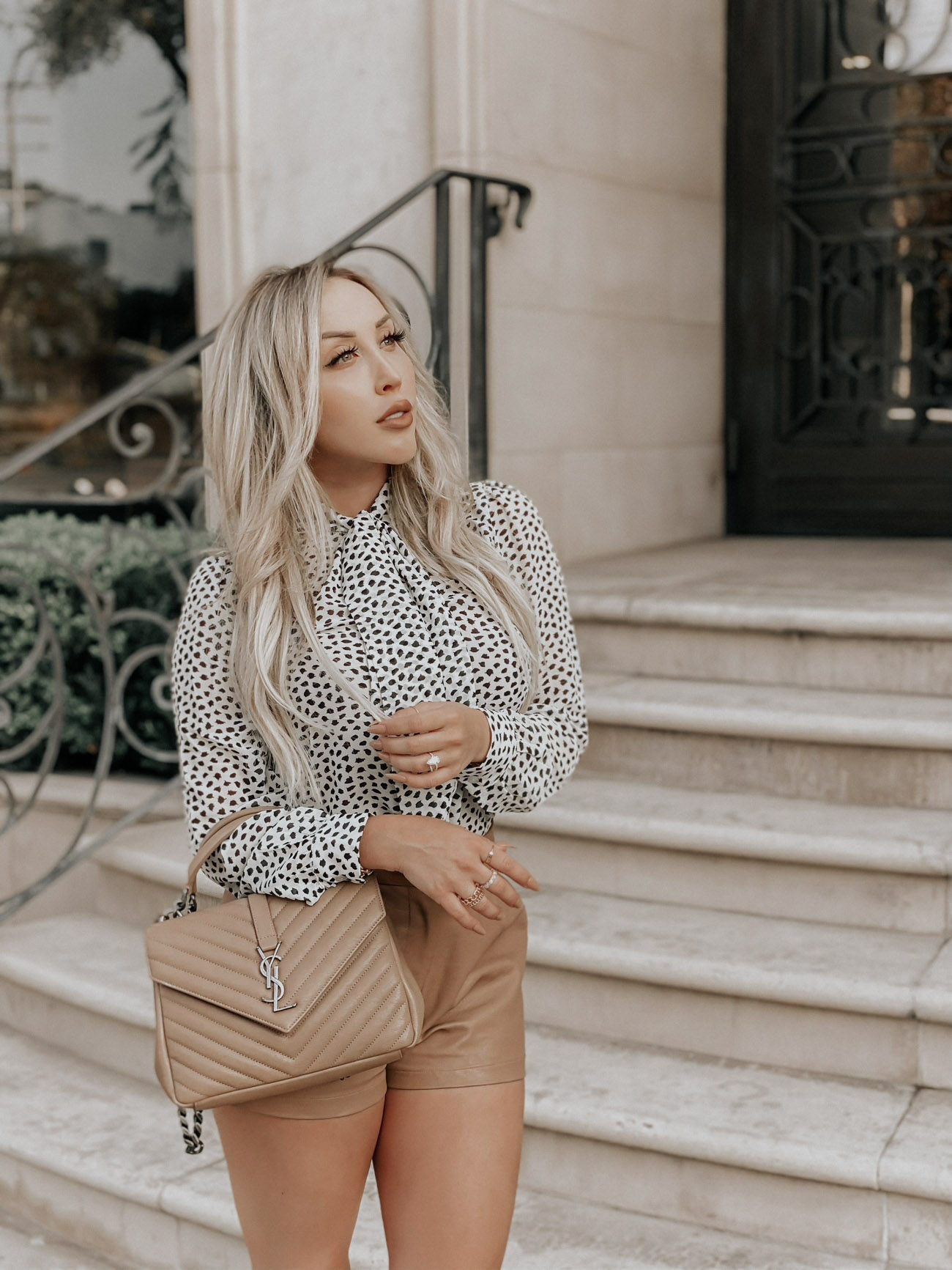 Taupe | Chic Outfit Inspo | Outfit from BooHoo | Blondie in the City by Hayley Larue