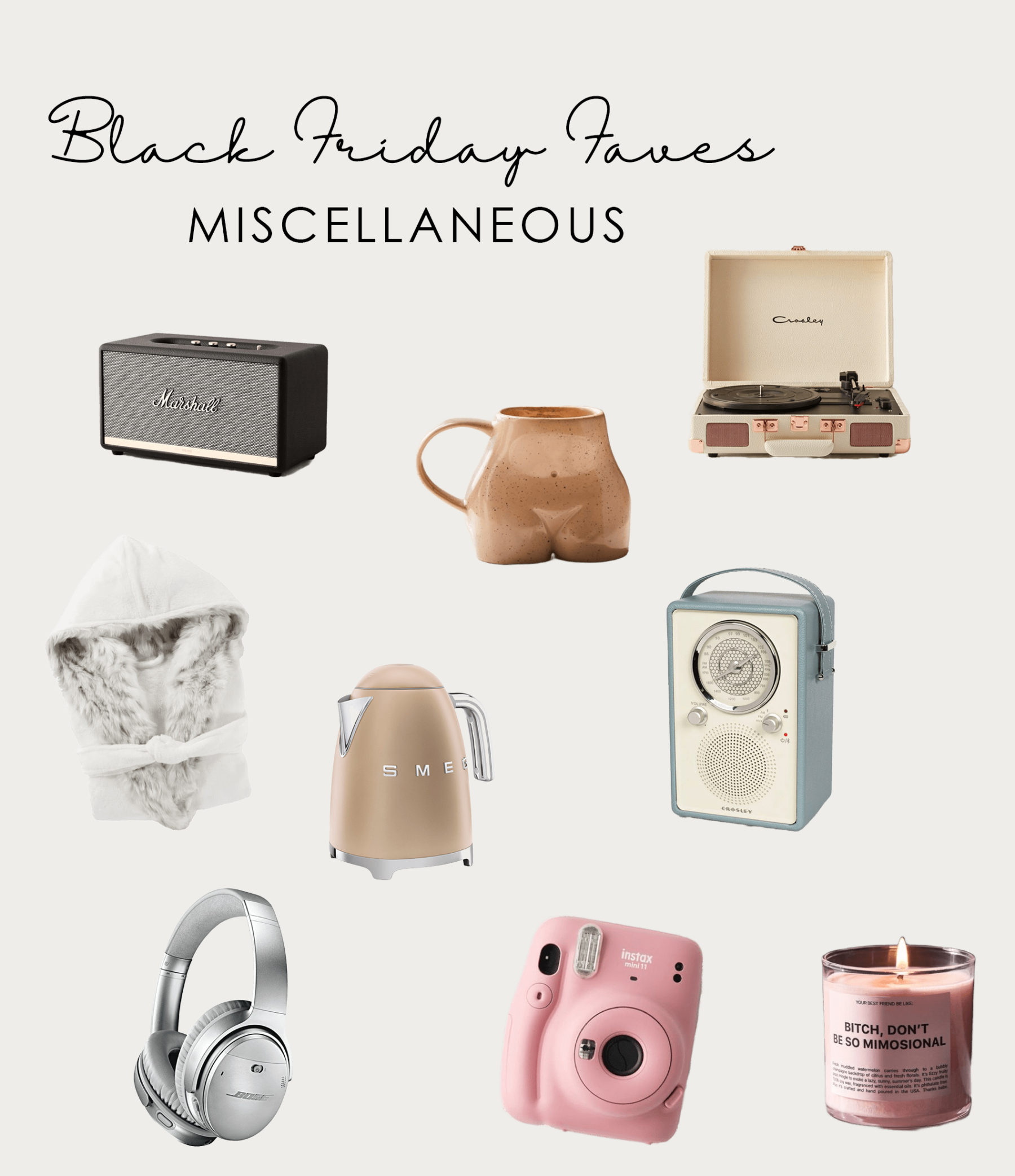 Black Friday Miscellaneous | Black Friday Deals | Gift Guide