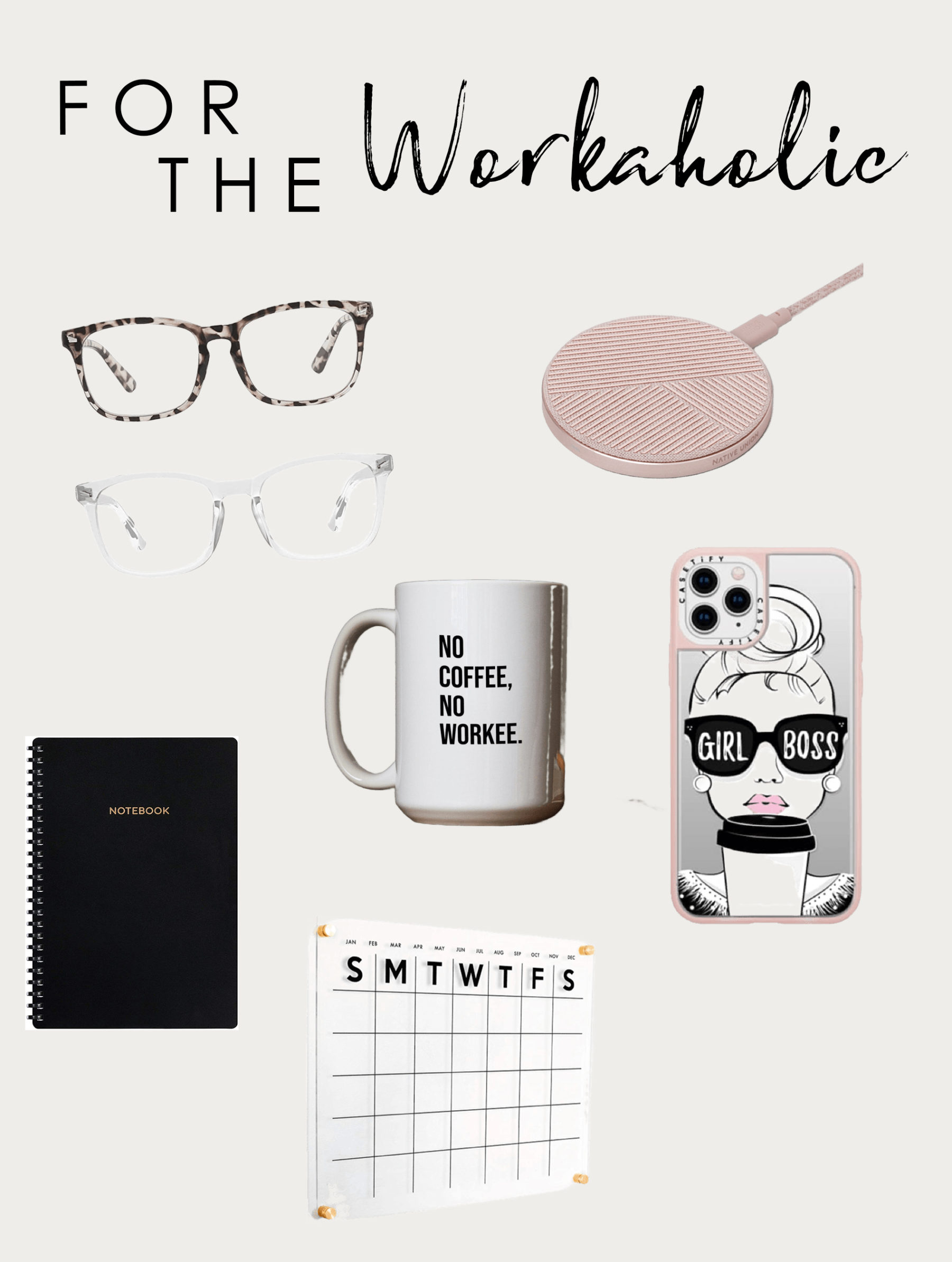 Christmas Gift Guide 2020 | For The Workaholic | Blondie in the City by Hayley Larue | Girl Boss