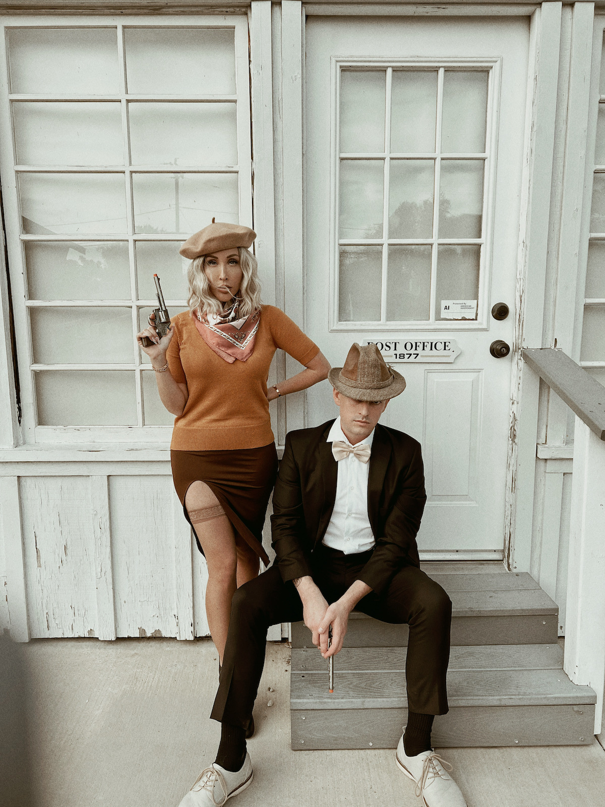 Bonnie And Clyde Costume Adulte BZIB