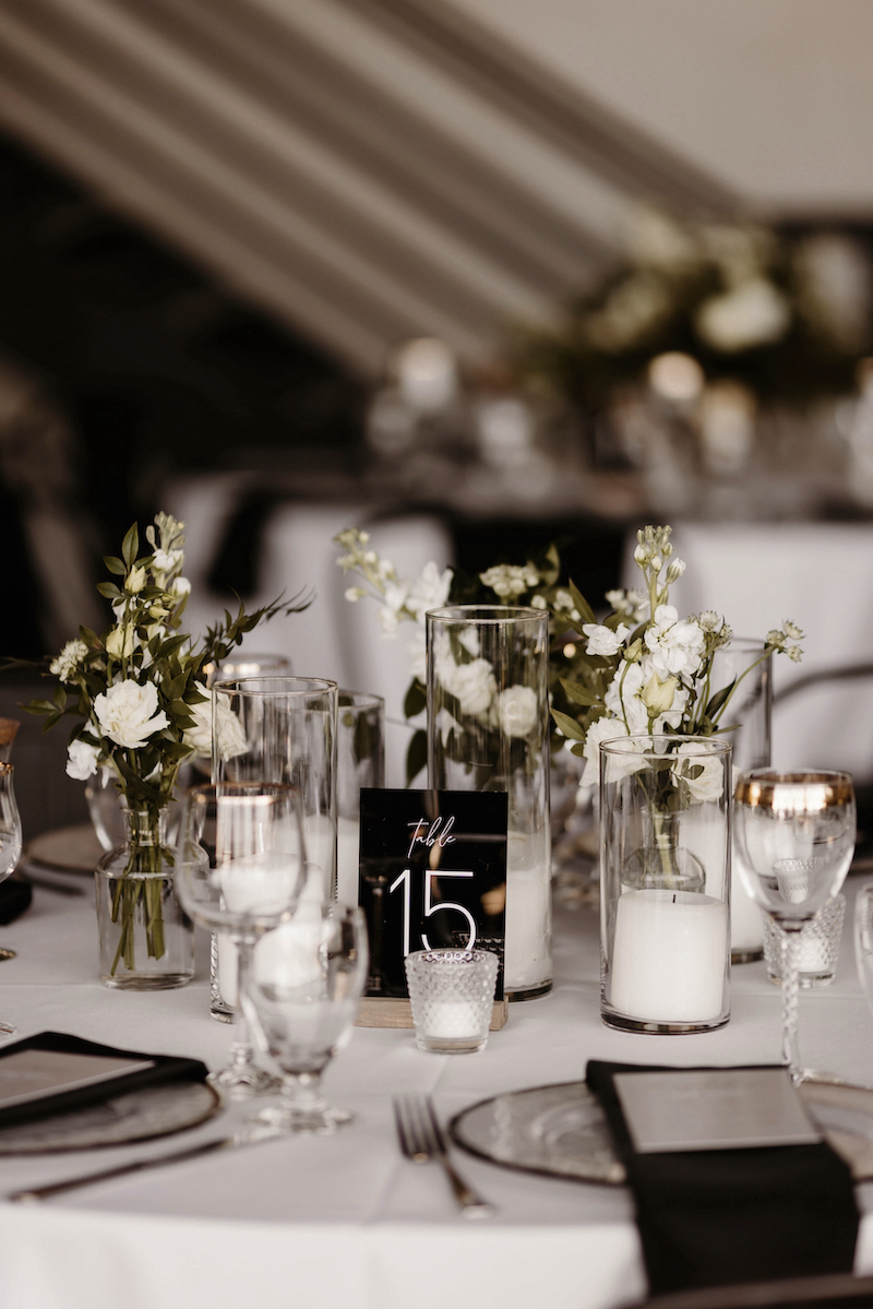 Wedding Details | Hayley Larue Wedding | Classy Wedding Decor | Steven James Design