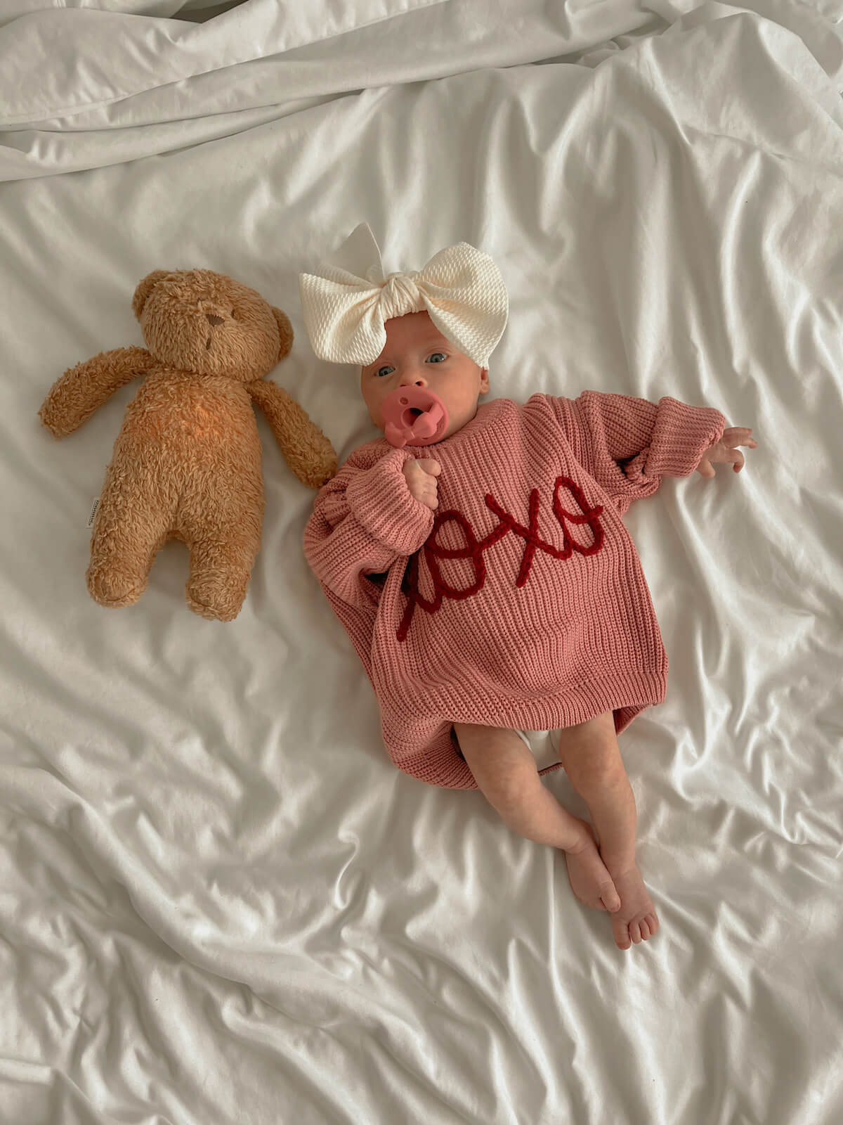 Baby Girl Photos | Baby Girl Clothes | First Valentine's Day | Valentine's Day Inspo | Etsy Finds