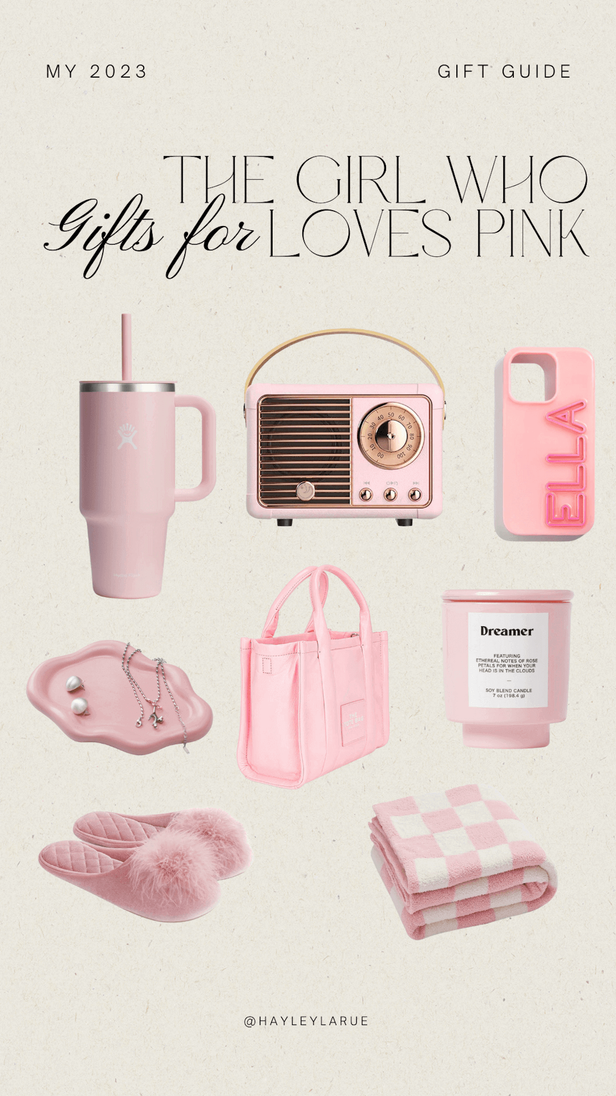 Gift Guide for The Girl who Loves Pink | Gift Guide
