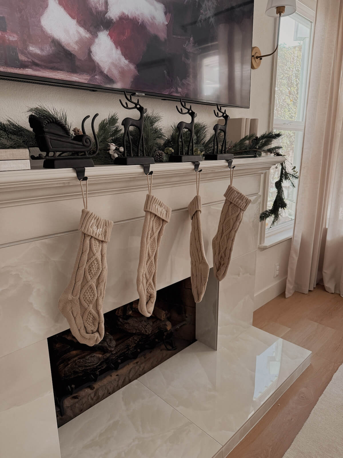 Neutral Christmas Decor | Hayley Larue Home | Holiday Inspo | 