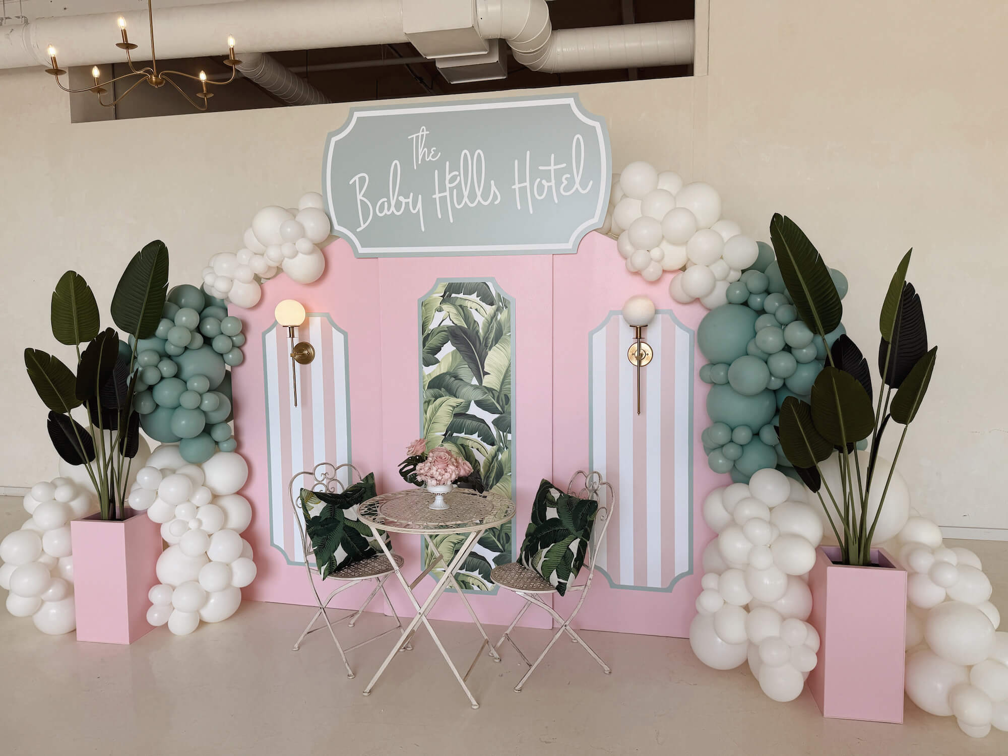 Baby Hills Hotel Baby SHower-16 Baby Shower Theme | The Baby Hills Hotel | Beverly Hills Hotel Inspired | Unique Baby Shower theme | Steven James Design