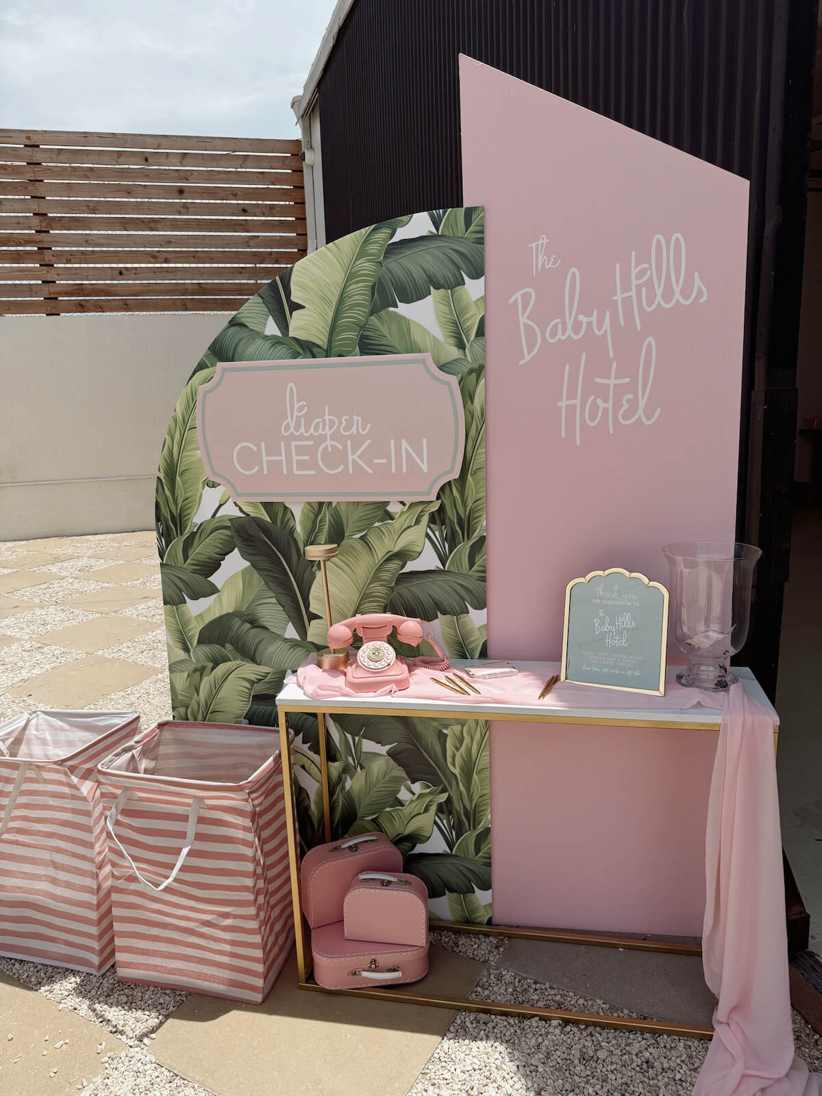 Baby Hills Hotel Baby SHower-20 Baby Shower Theme | The Baby Hills Hotel | Beverly Hills Hotel Inspired | Unique Baby Shower theme | Steven James Design