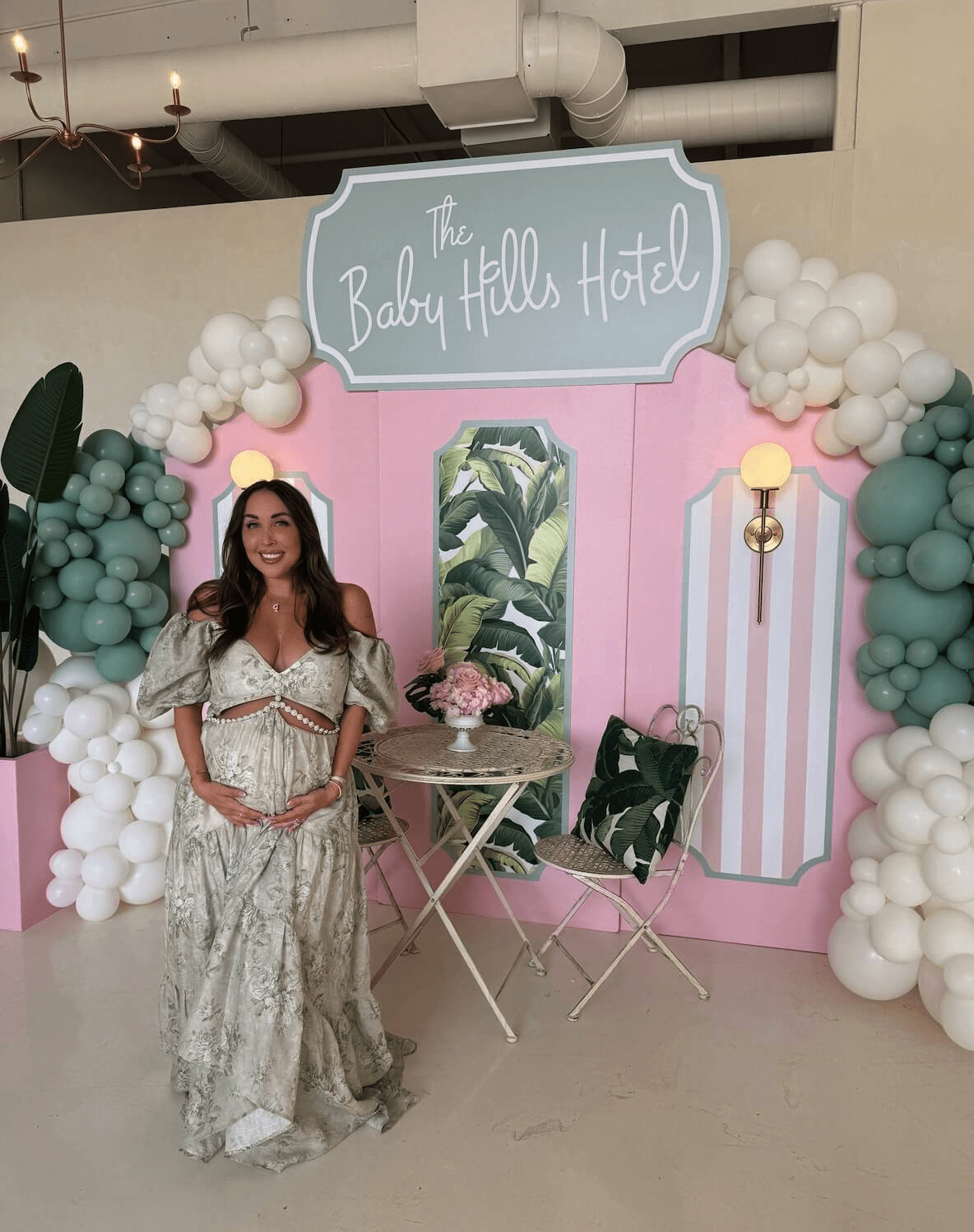 hayley larue baby shower Baby Shower Theme | The Baby Hills Hotel | Beverly Hills Hotel Inspired | Unique Baby Shower theme | Steven James Design